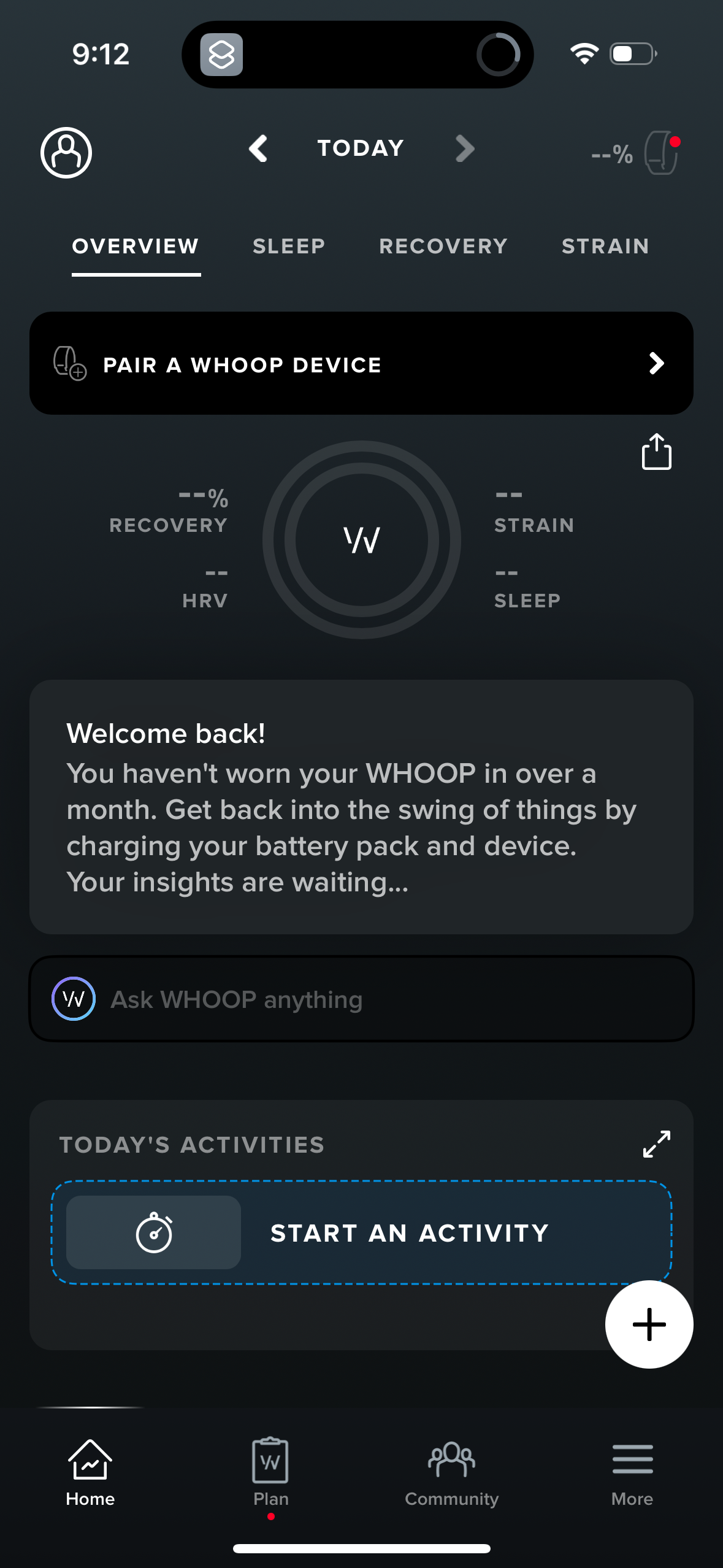 whoop app screenshot 18
