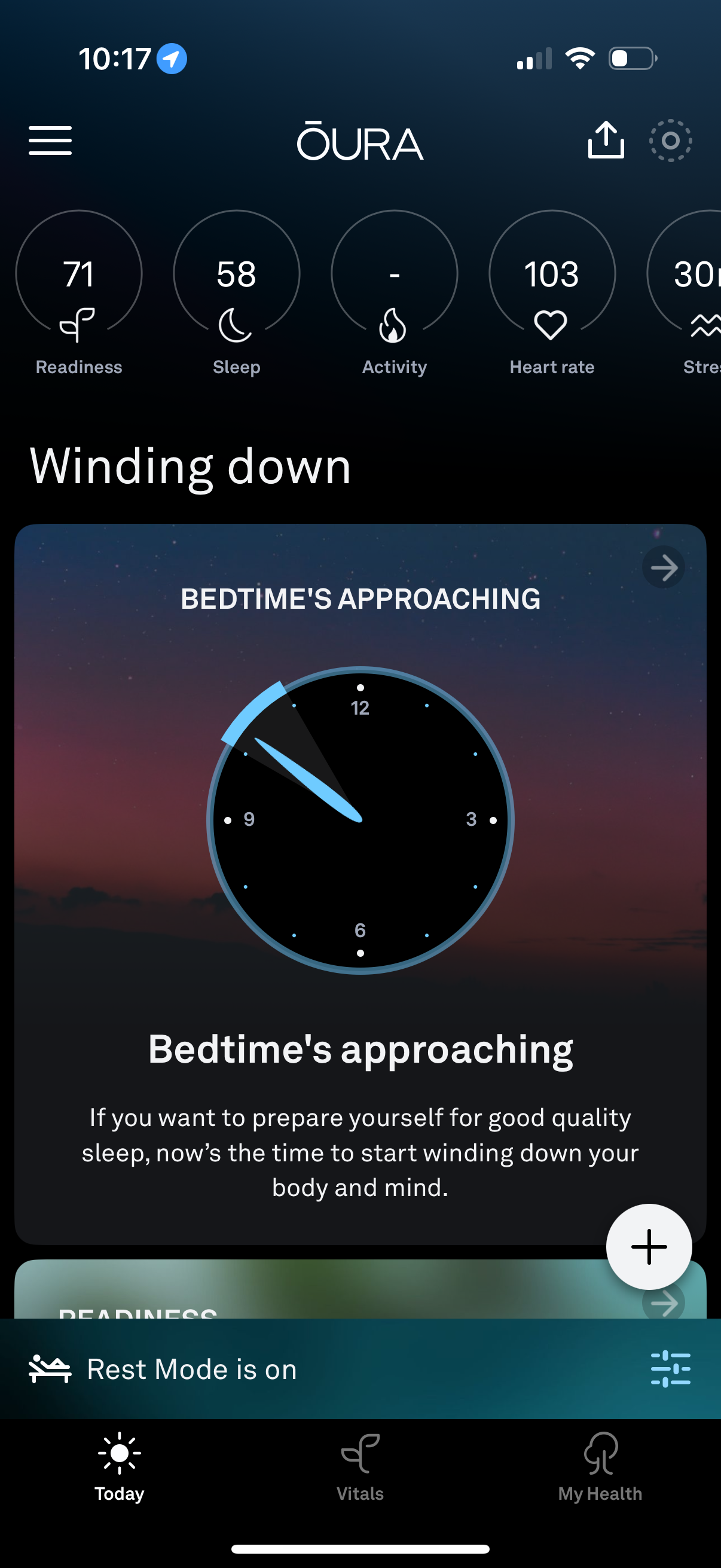oura app screenshot 12