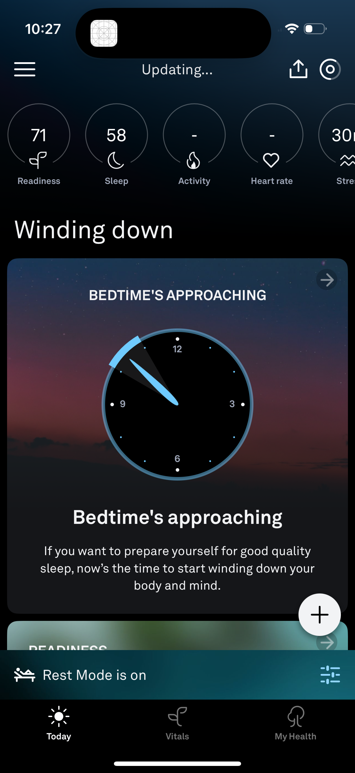oura app screenshot 11