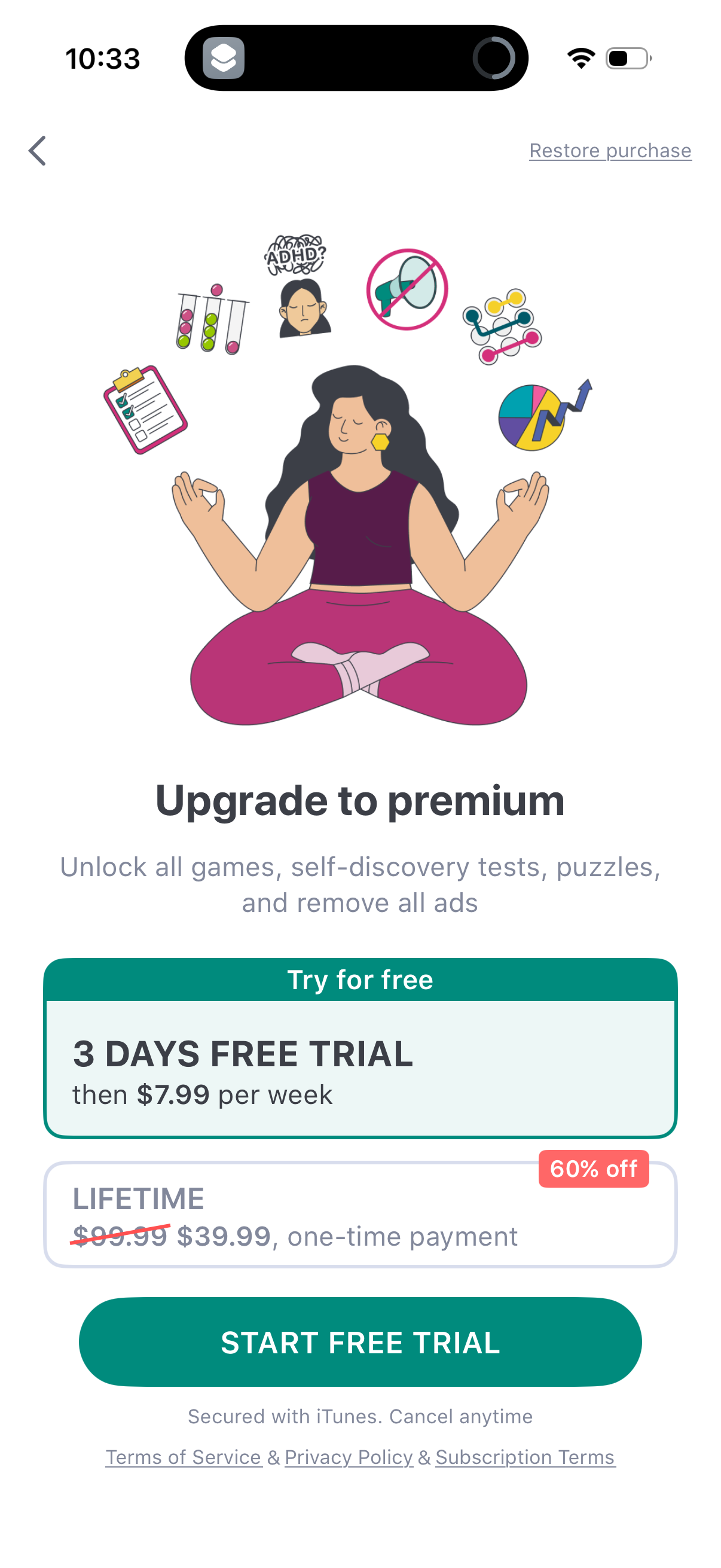 impulse app screenshot 1