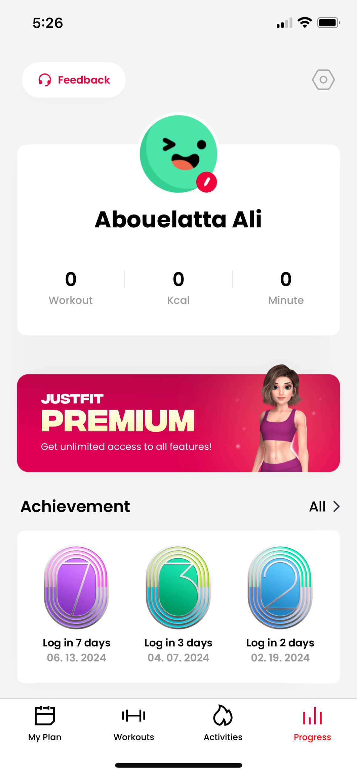 justfit app screenshot 72