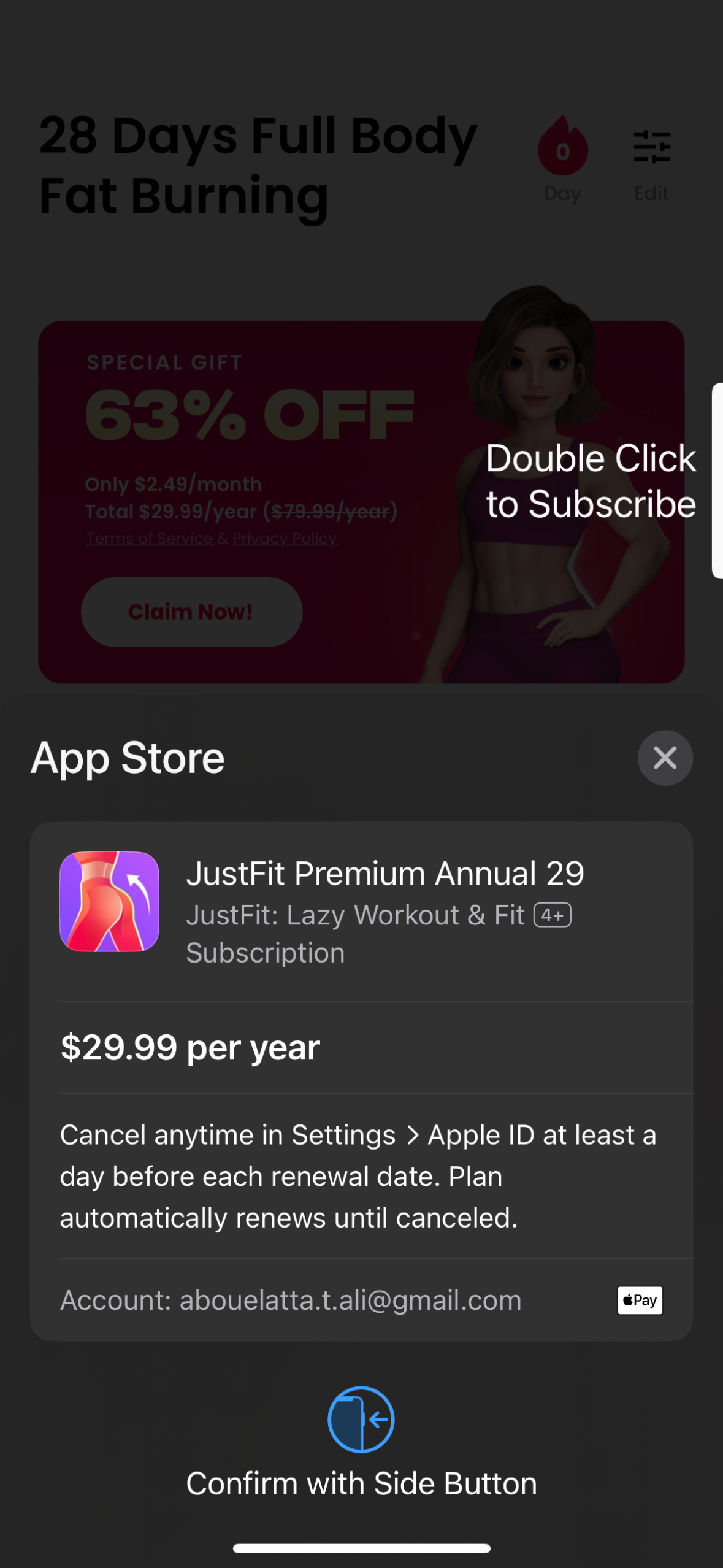 justfit app screenshot 71