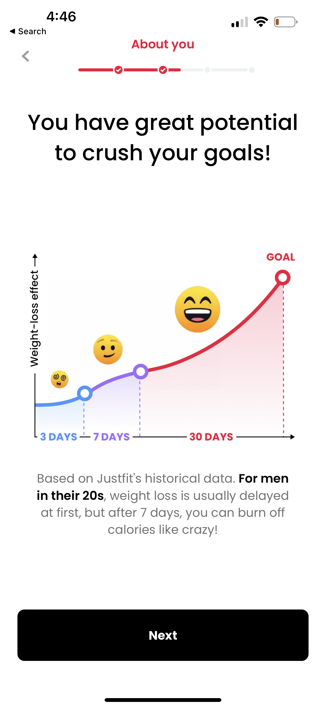 justfit app screenshot 126