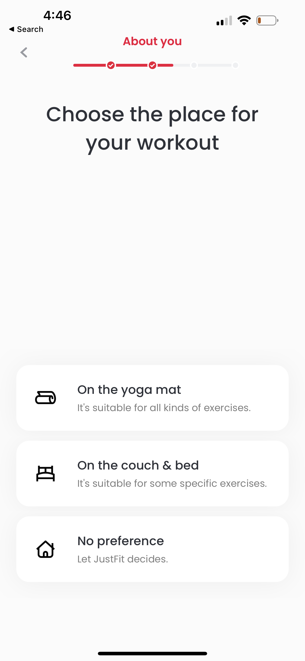 justfit app screenshot 125