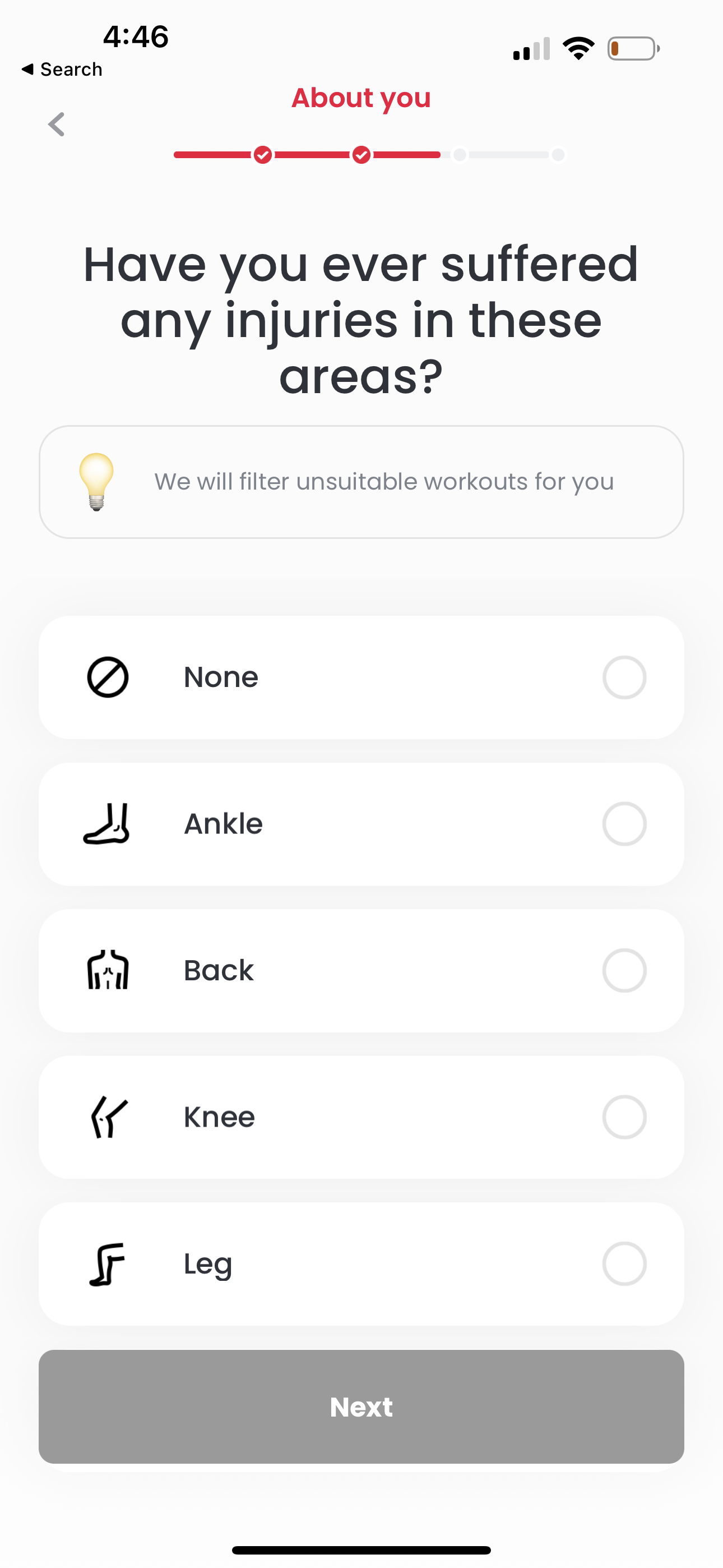 justfit app screenshot 120