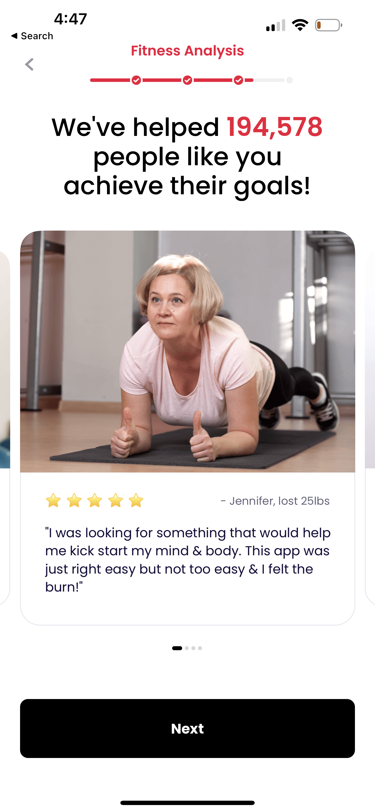 justfit app screenshot 115