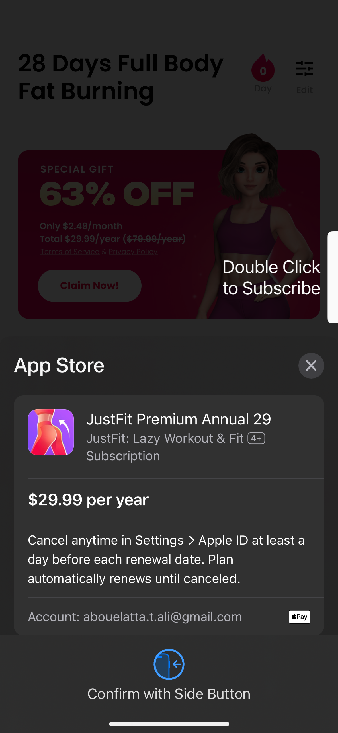 justfit app screenshot 87