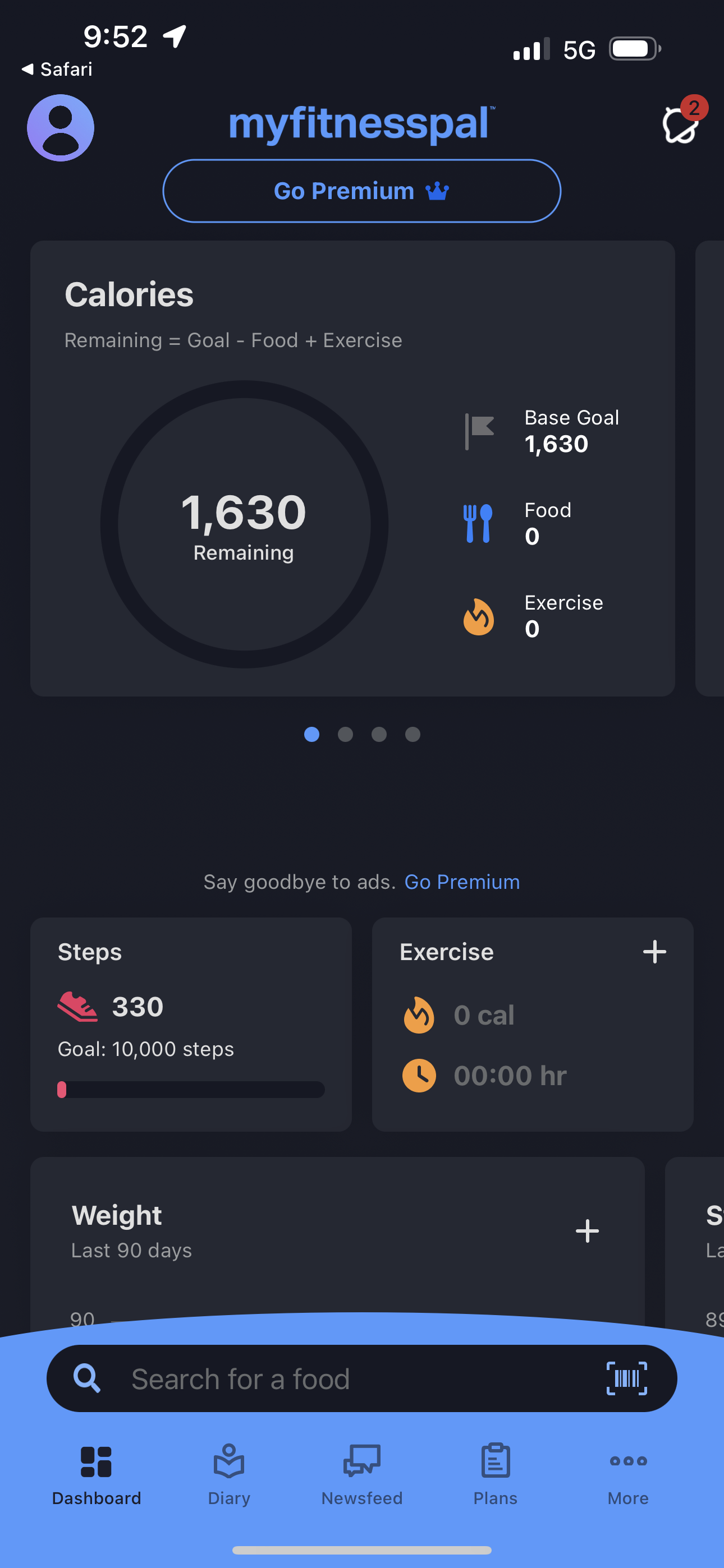 myfitnesspal app screenshot 154