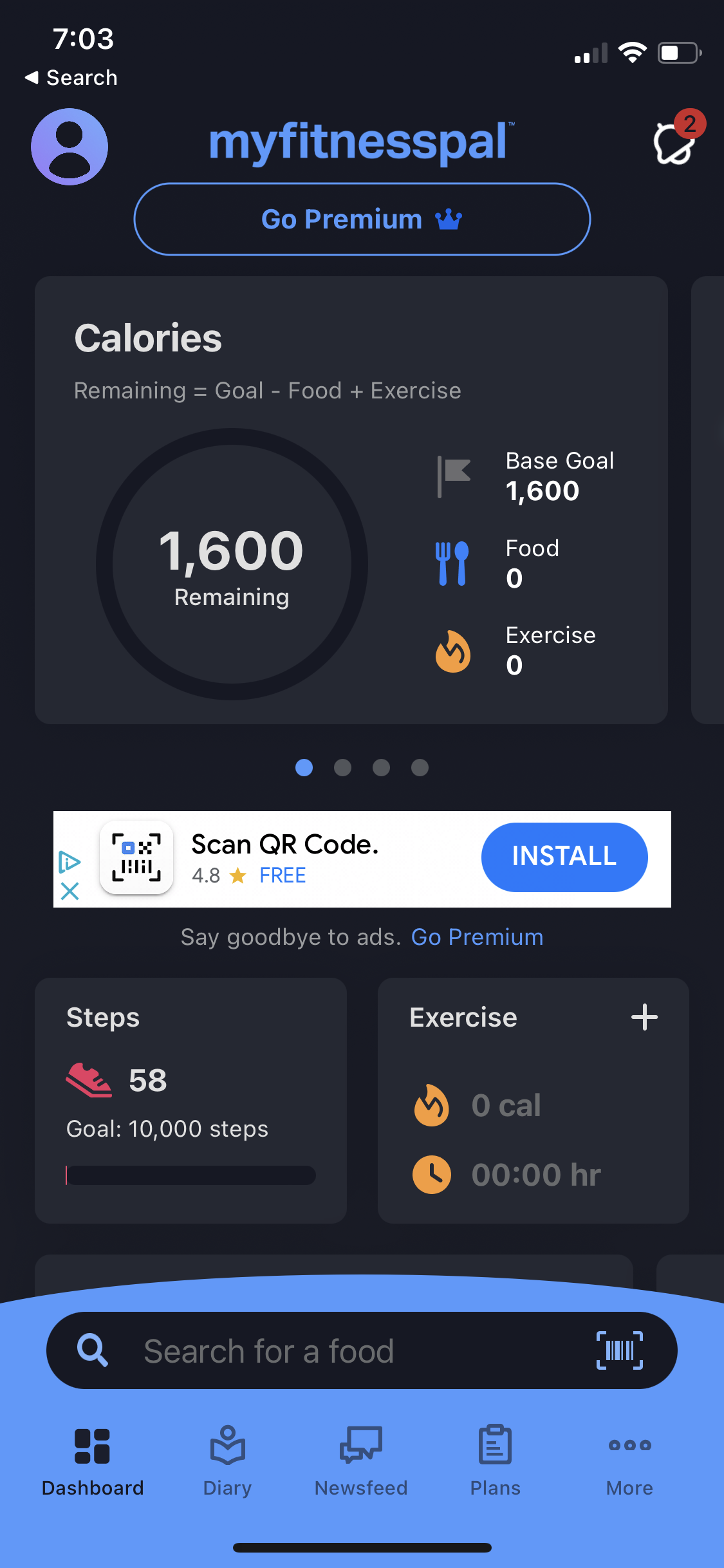 myfitnesspal app screenshot 150
