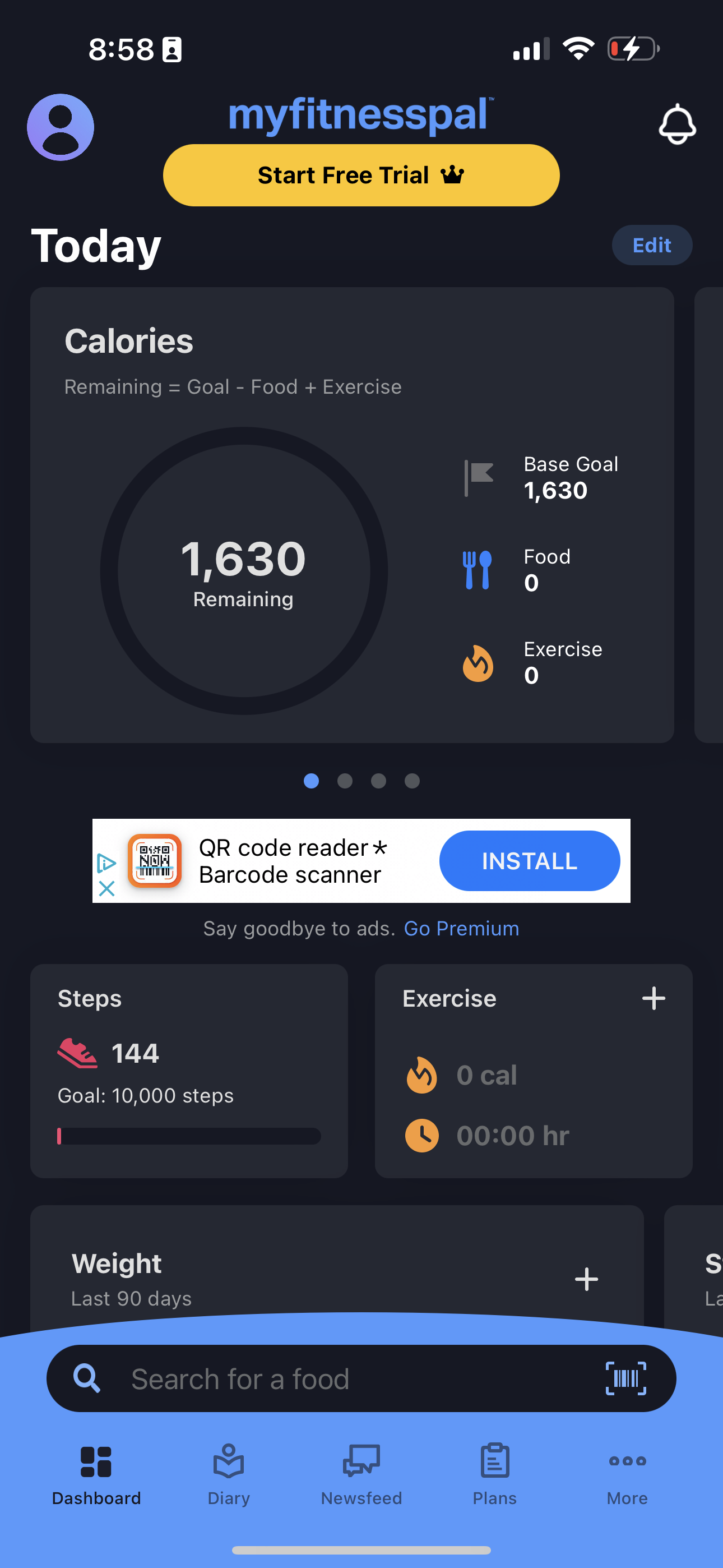 myfitnesspal app screenshot 125