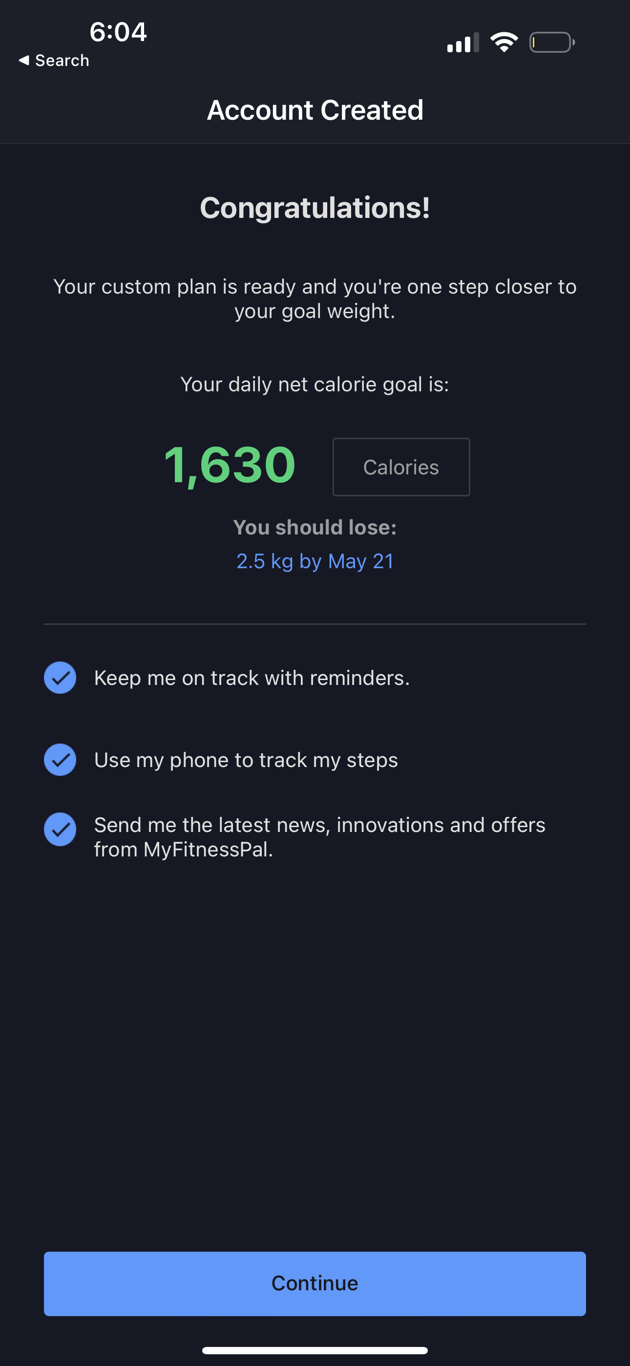 myfitnesspal app screenshot 163