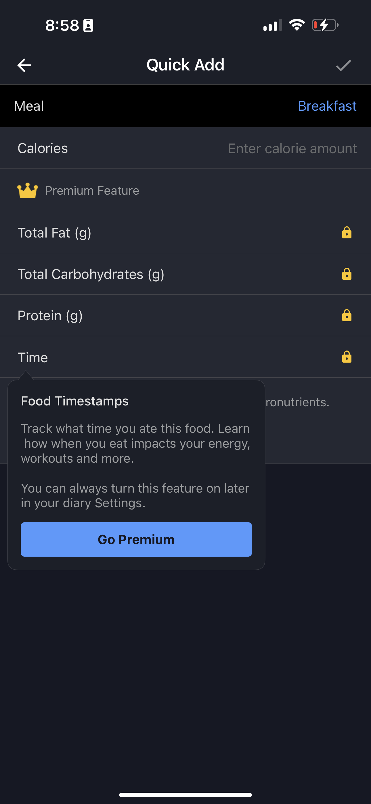 myfitnesspal app screenshot 123