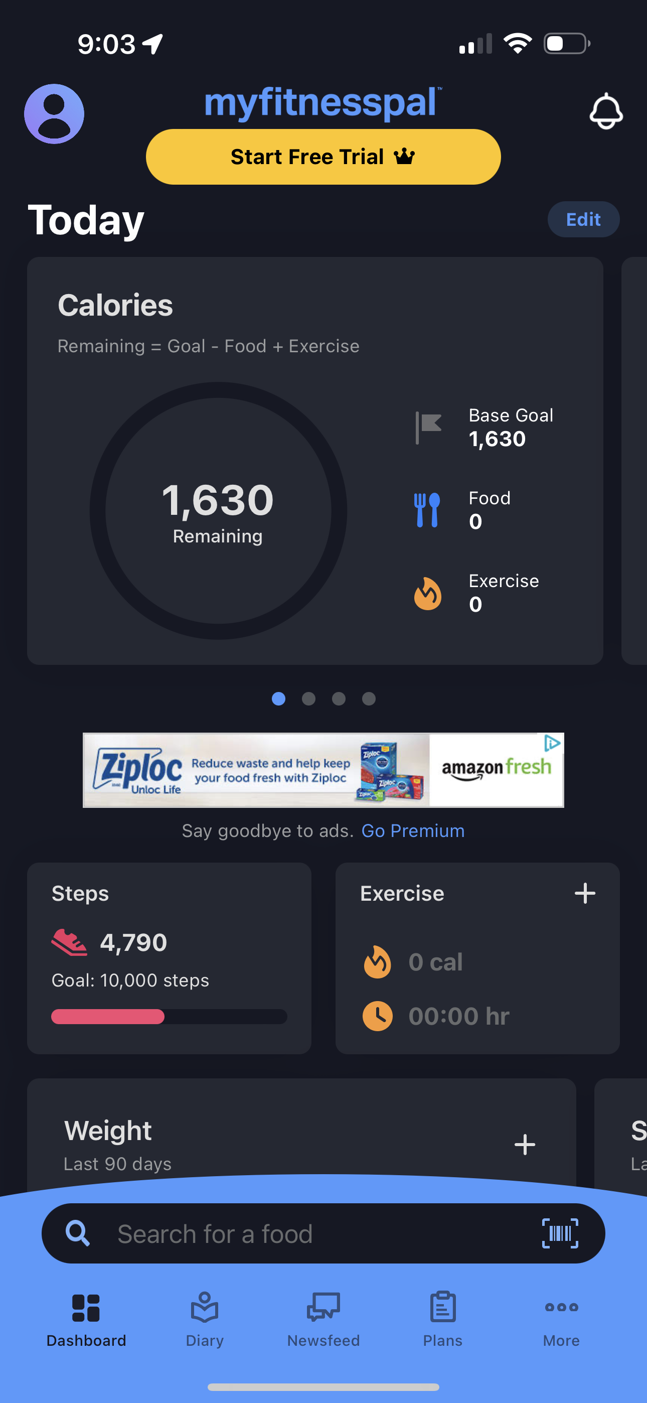 myfitnesspal app screenshot 112