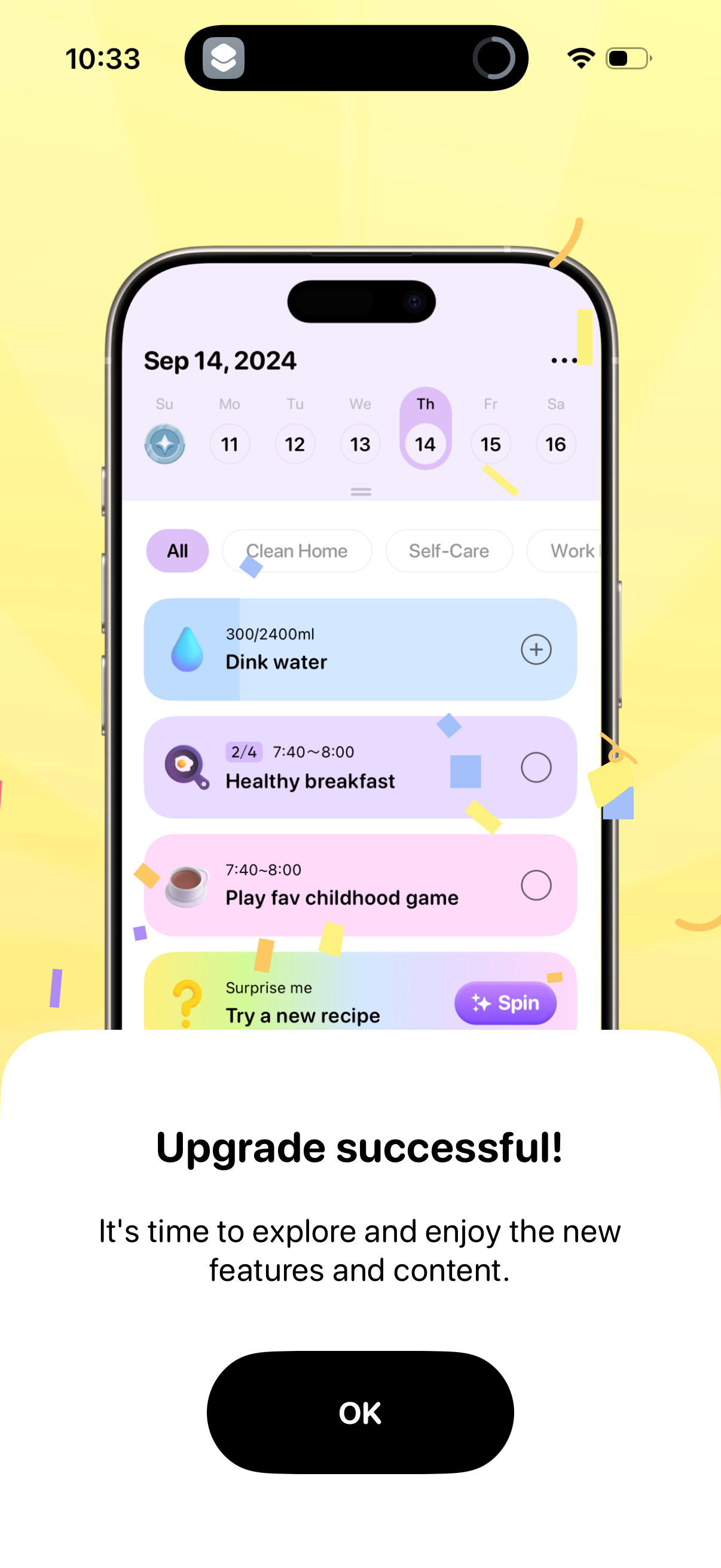 me+ app screenshot 1