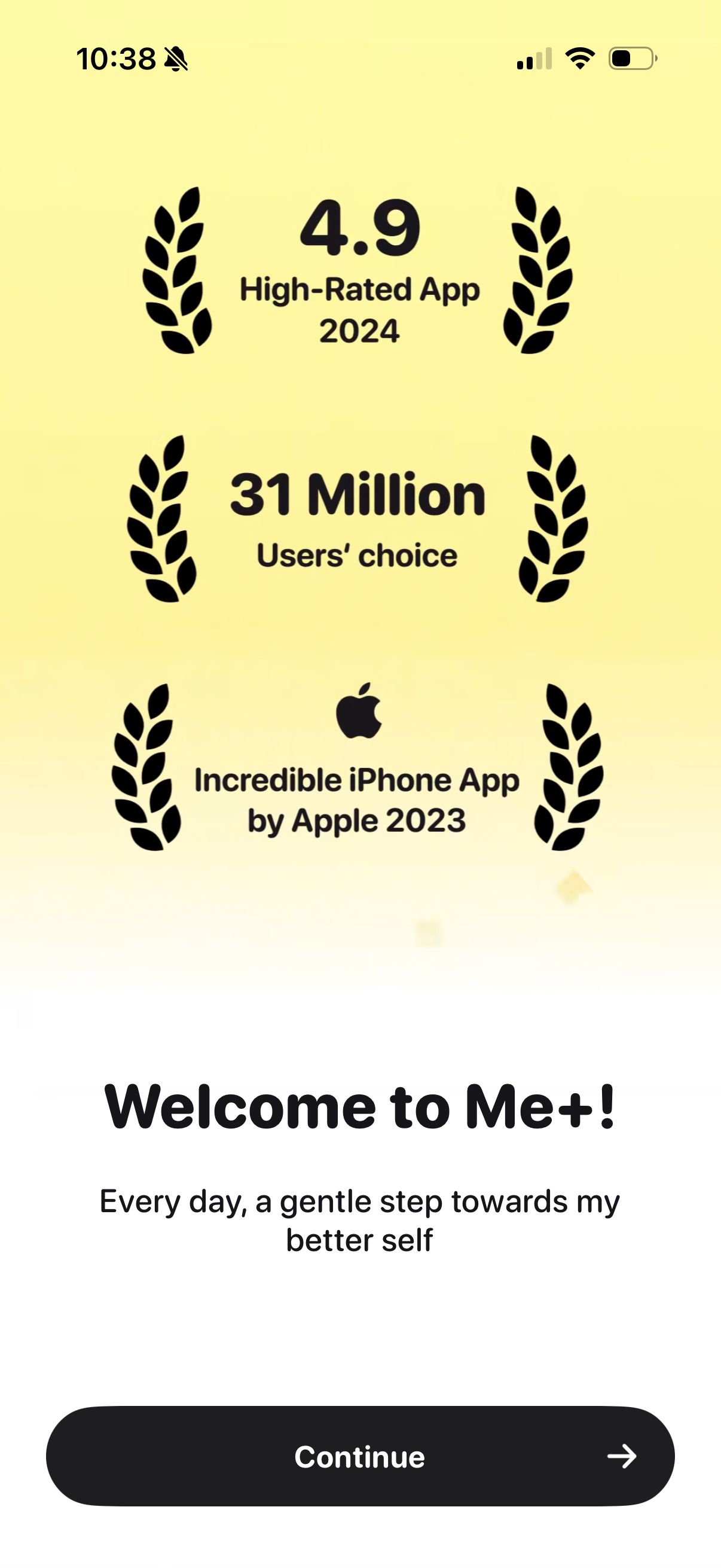 me+ app screenshot 2