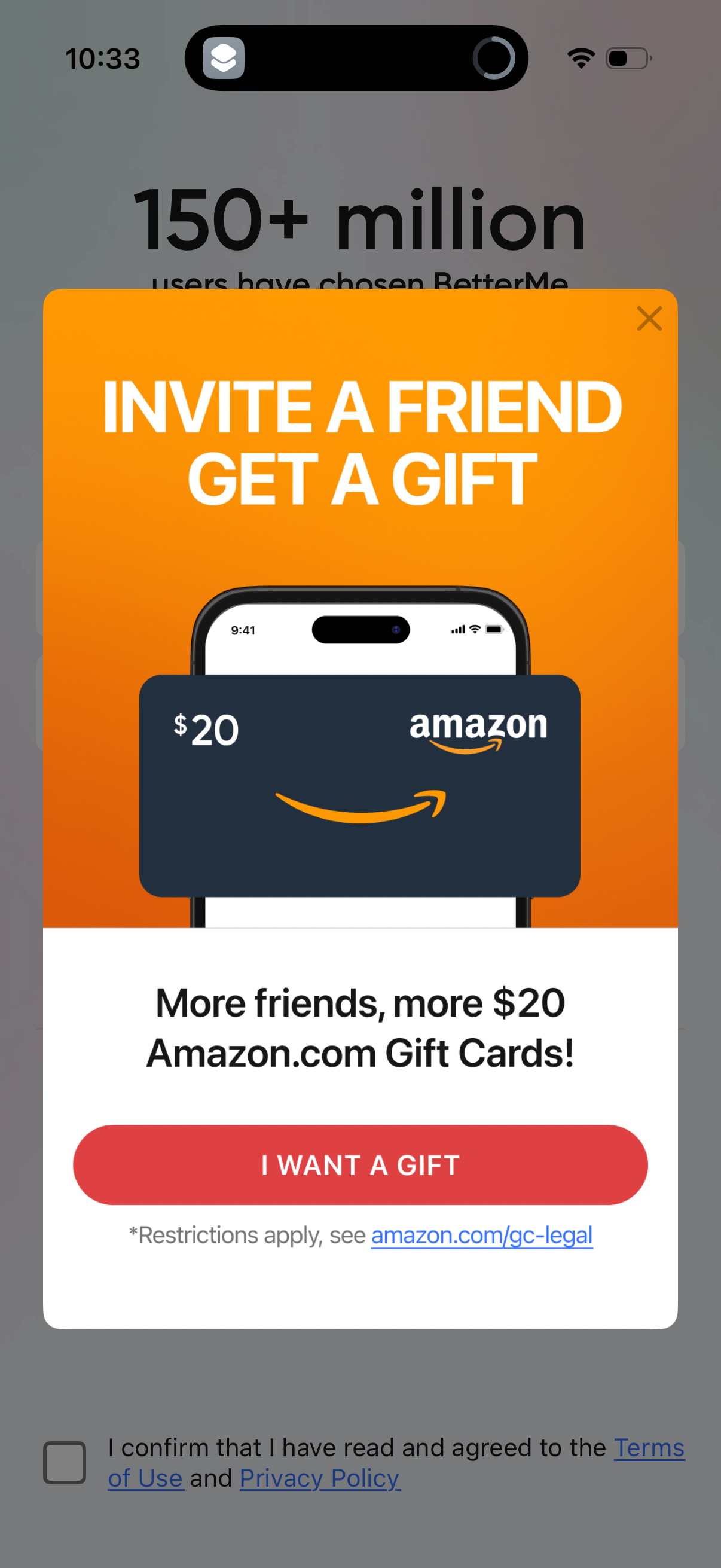 betterme app screenshot 1