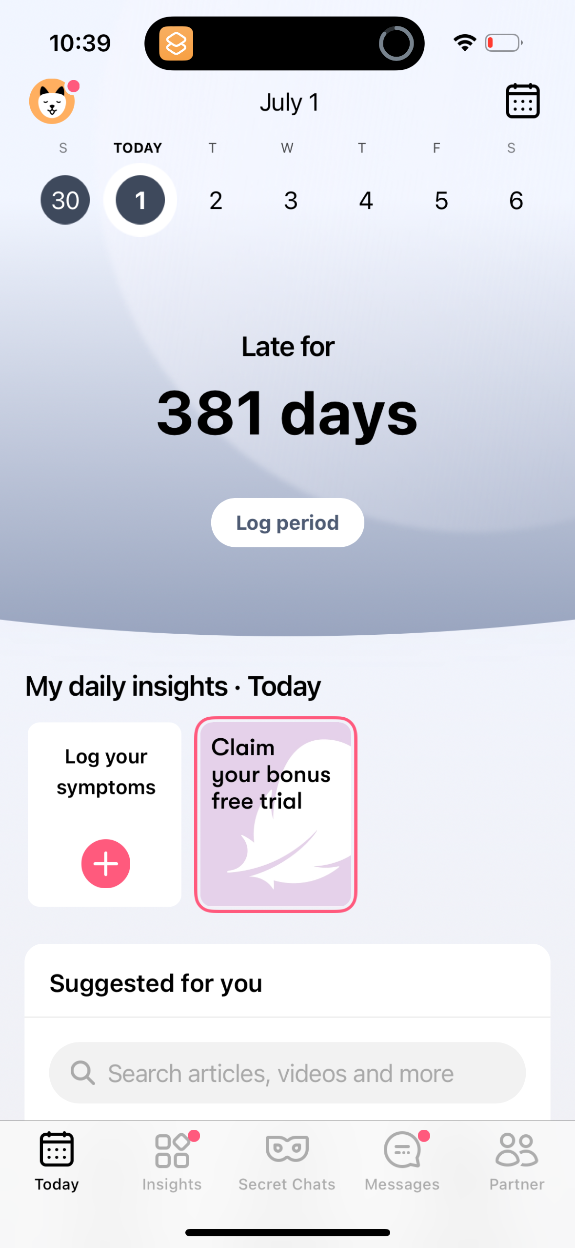 flo app screenshot 57