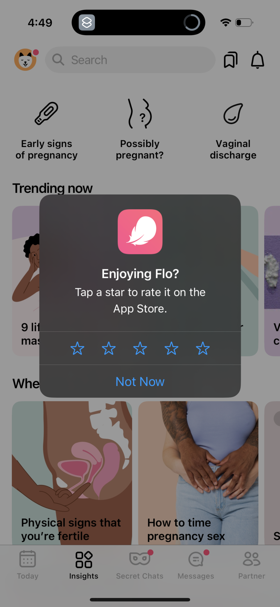 flo app screenshot 22