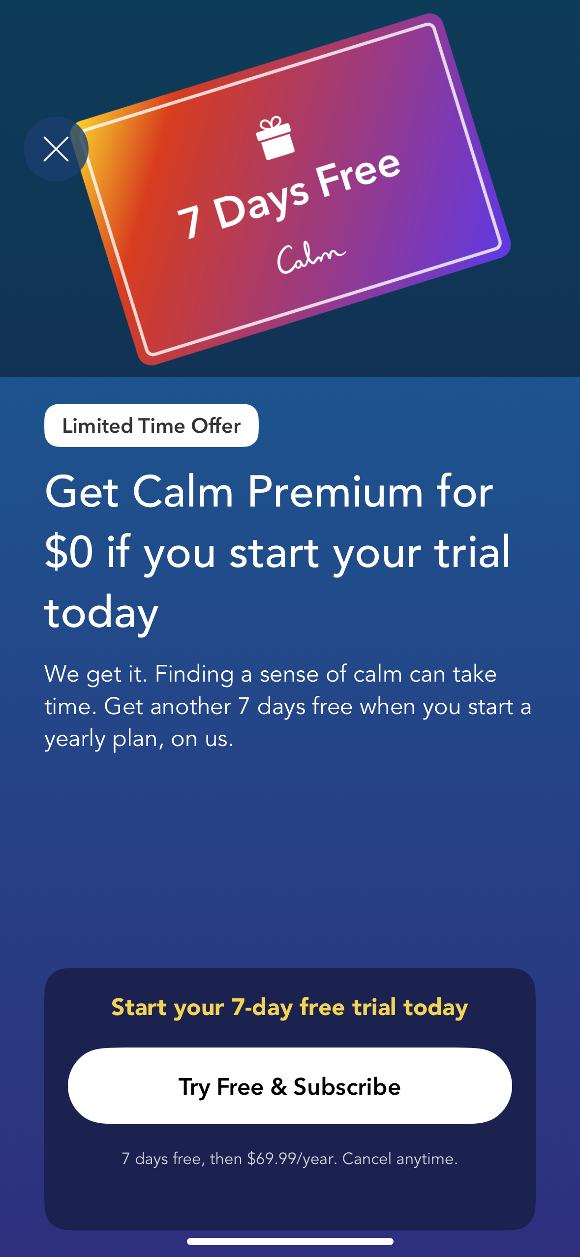 calm app screenshot 21