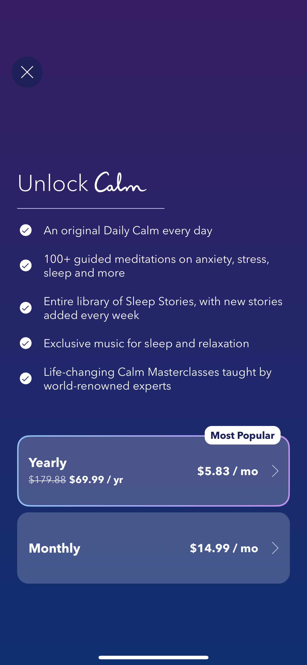 calm app screenshot 135