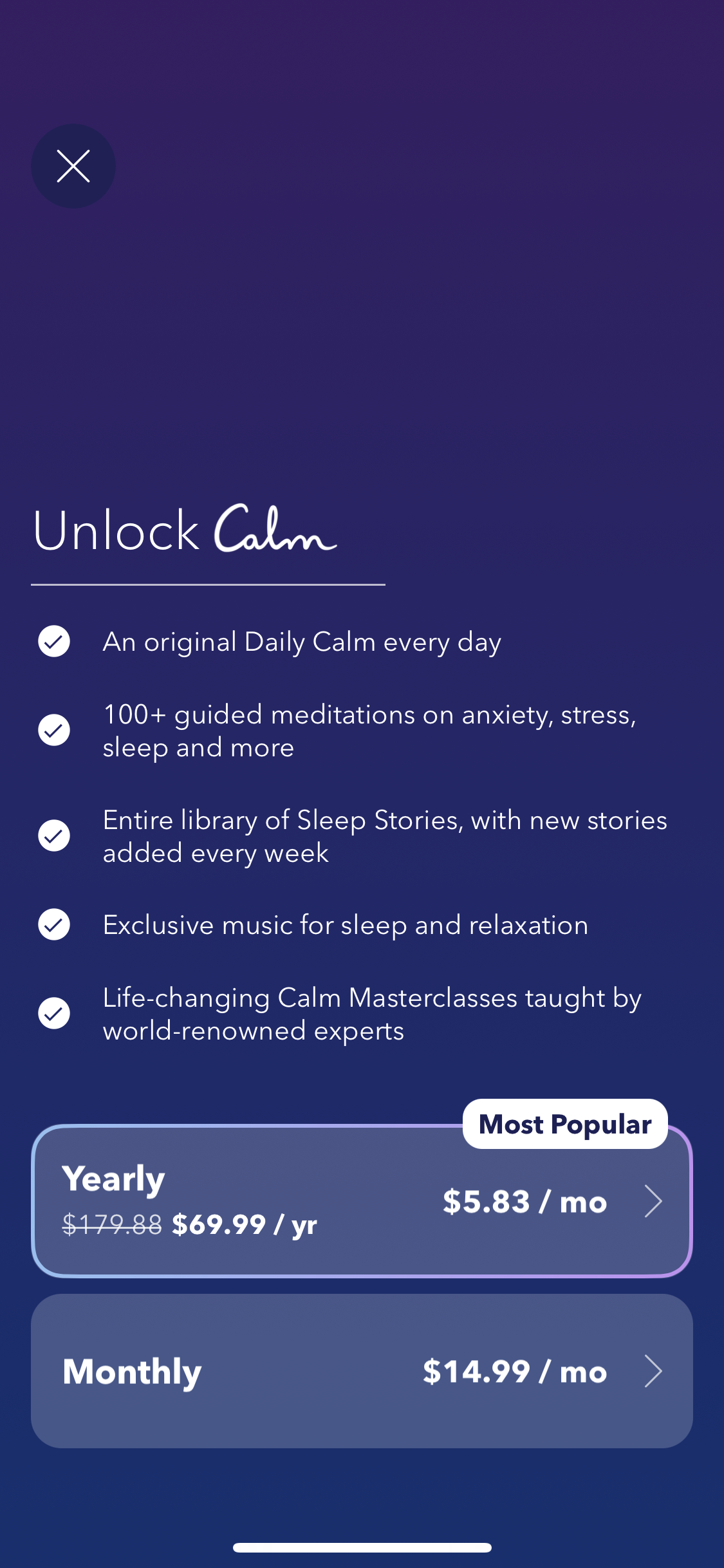 calm app screenshot 116