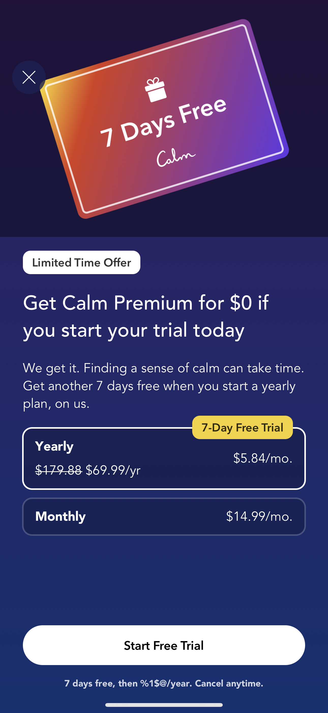 calm app screenshot 106