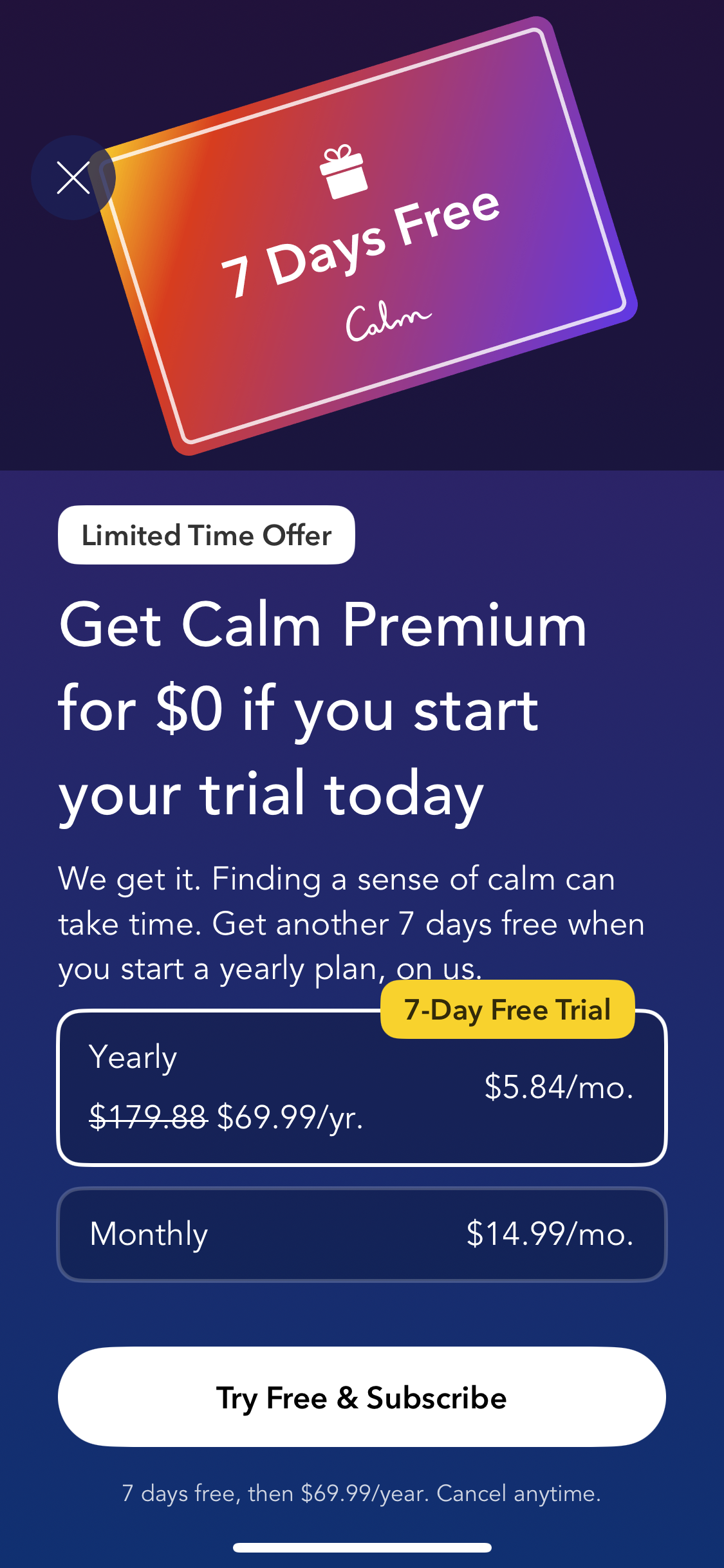 calm app screenshot 75