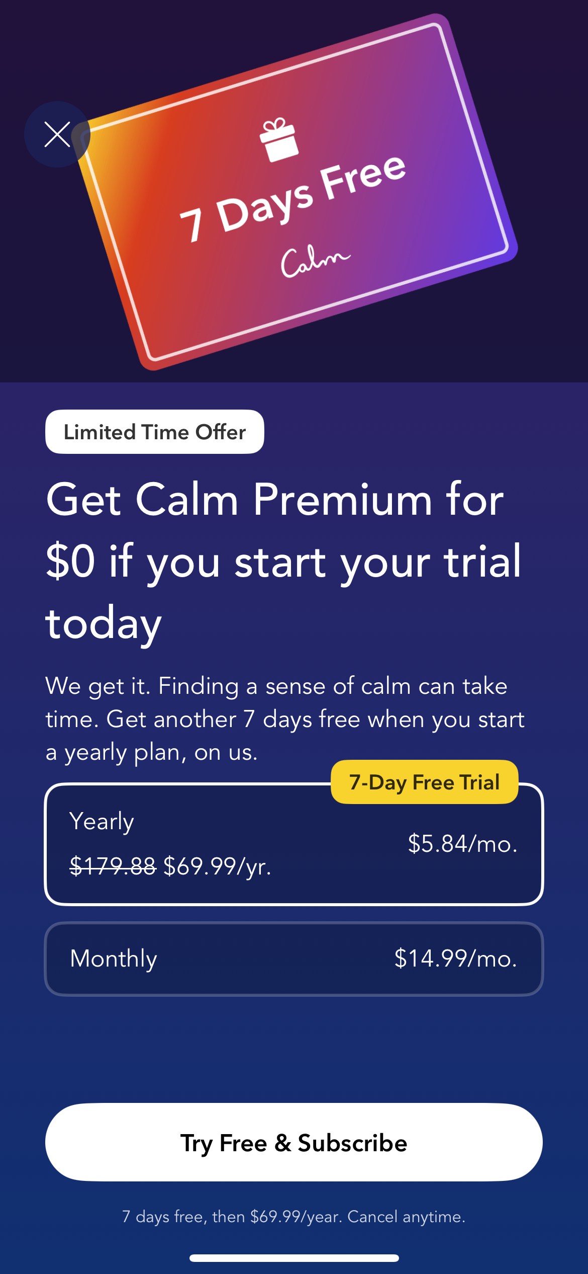 calm app screenshot 67