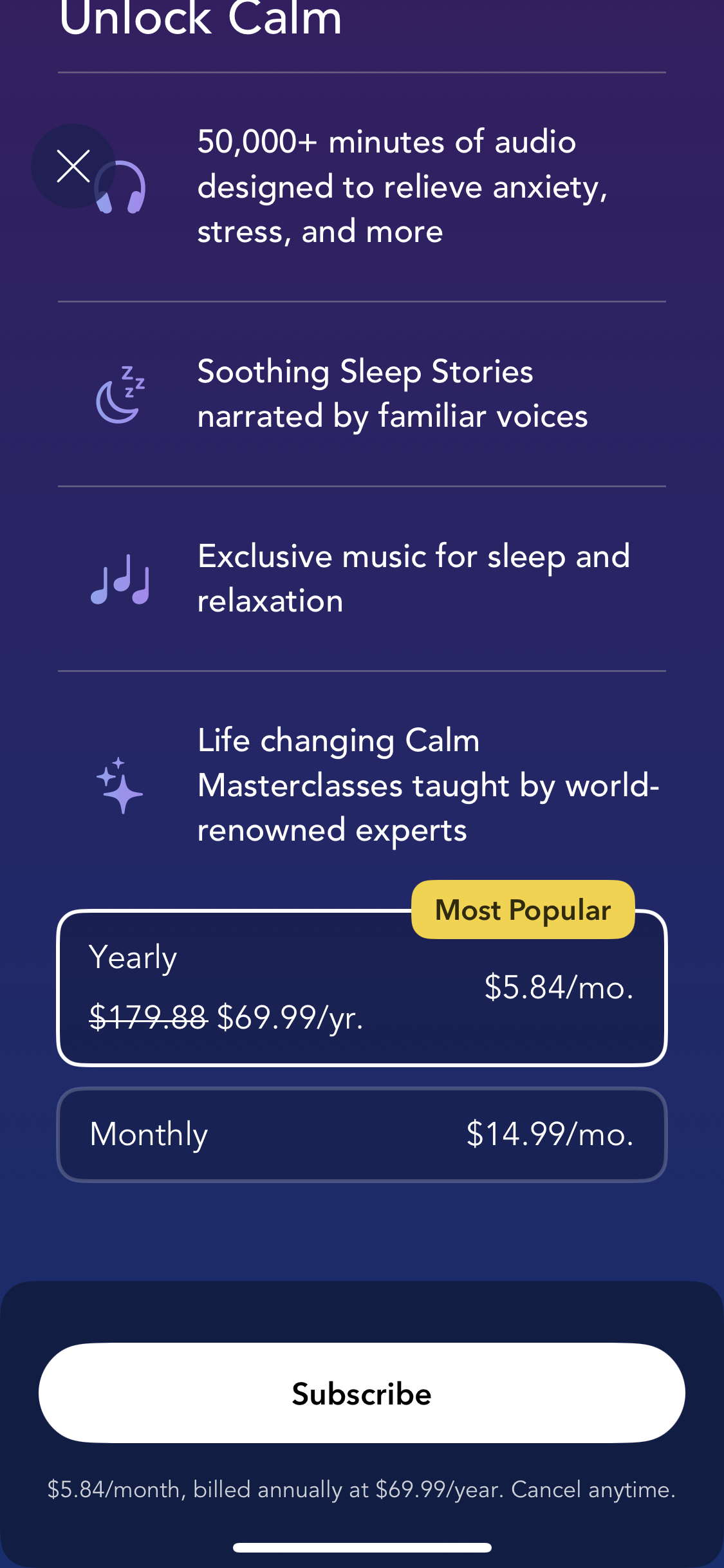 calm app screenshot 65