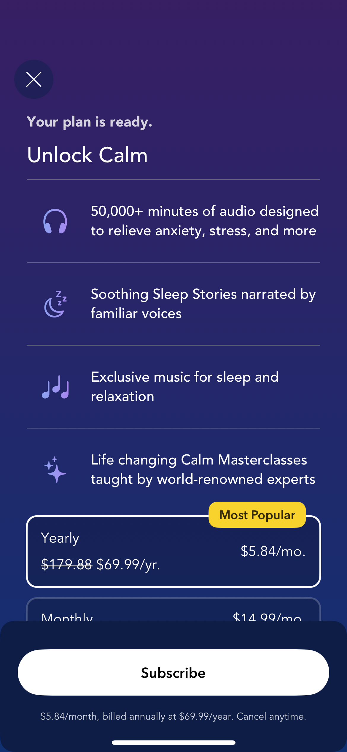 calm app screenshot 63