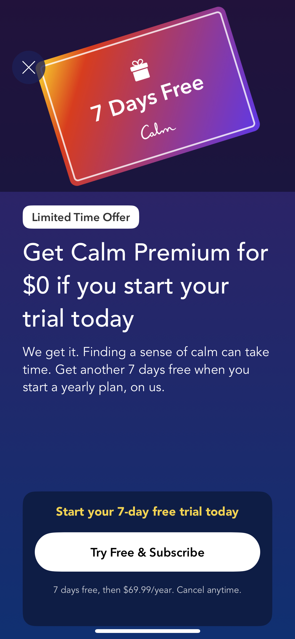 calm app screenshot 37