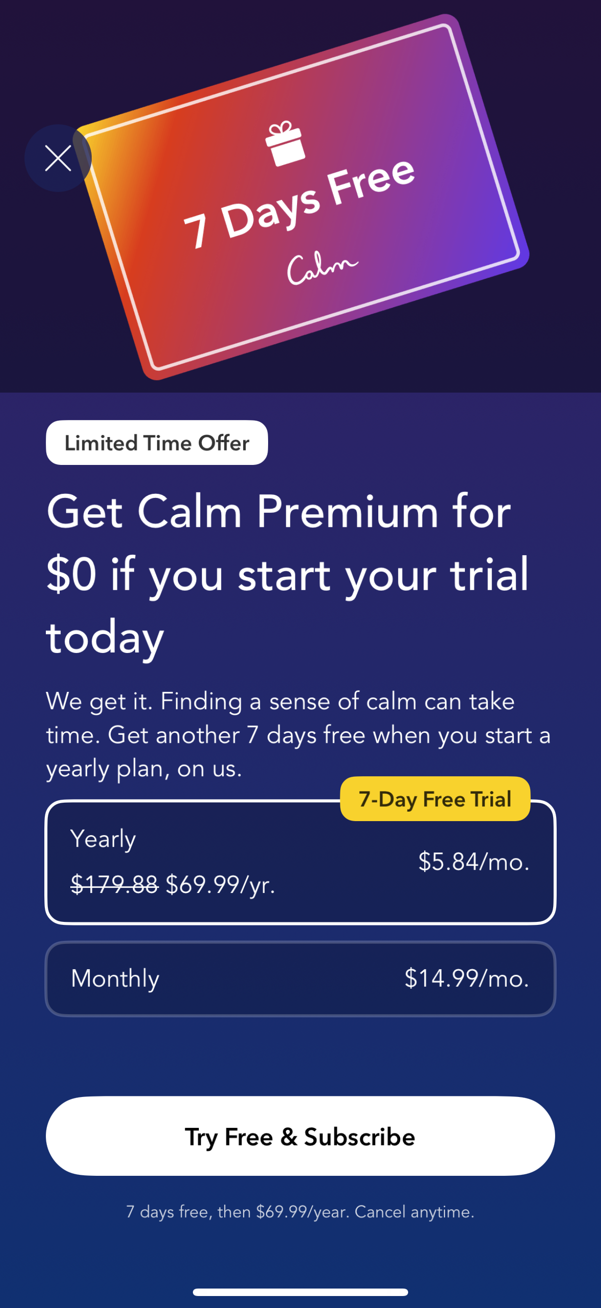 calm app screenshot 27