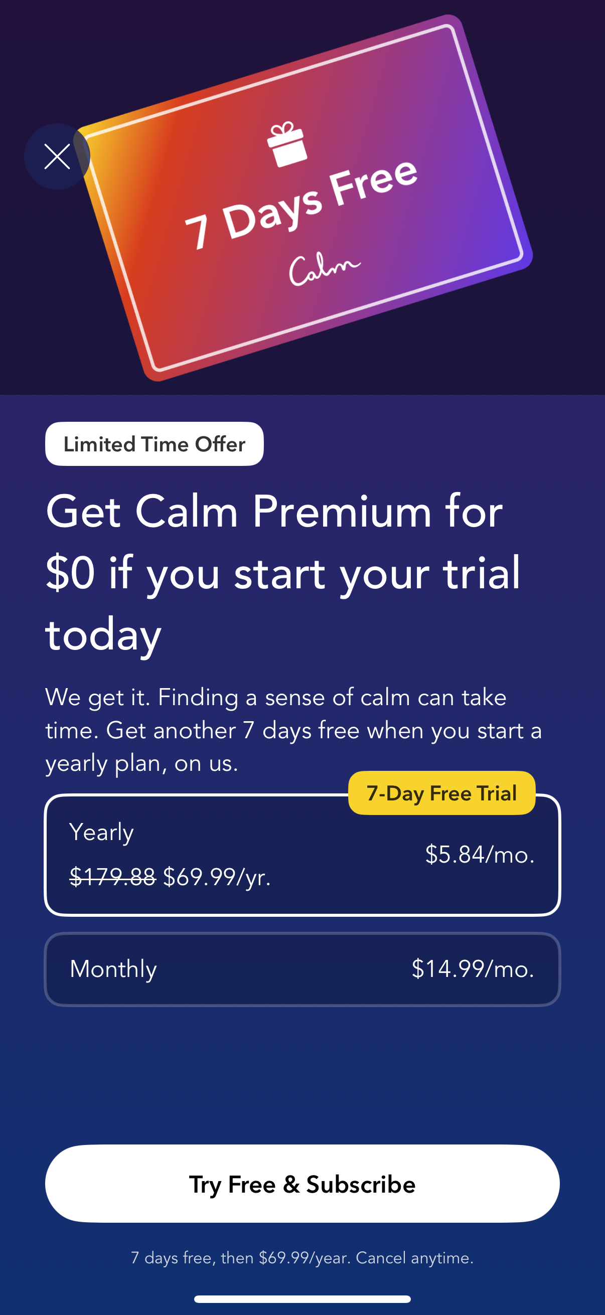 calm app screenshot 16
