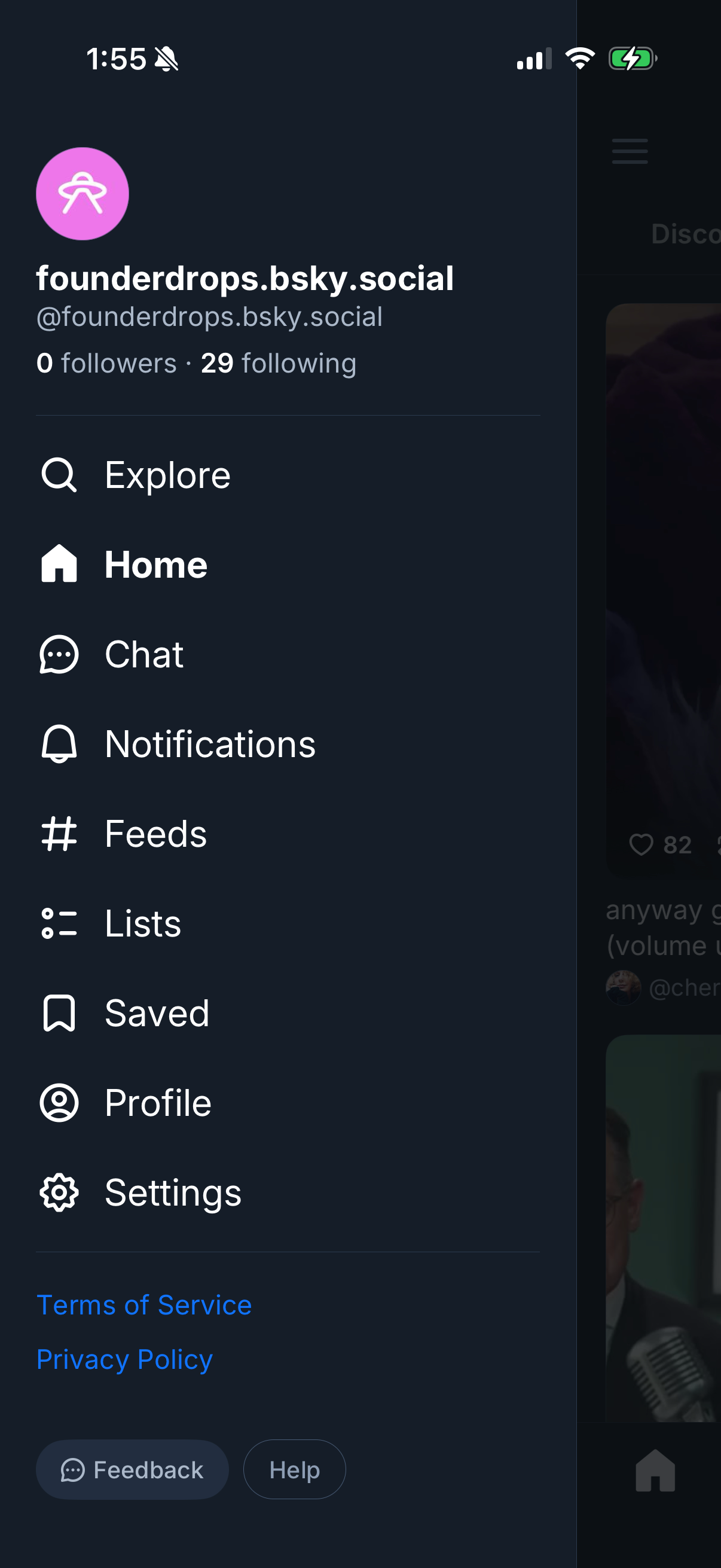 bluesky app screenshot 16