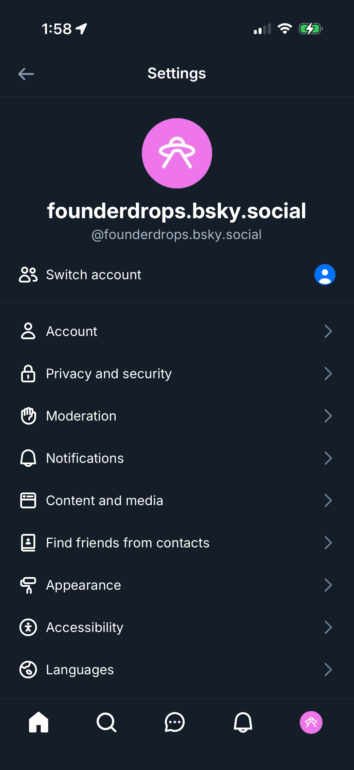 bluesky app screenshot 6