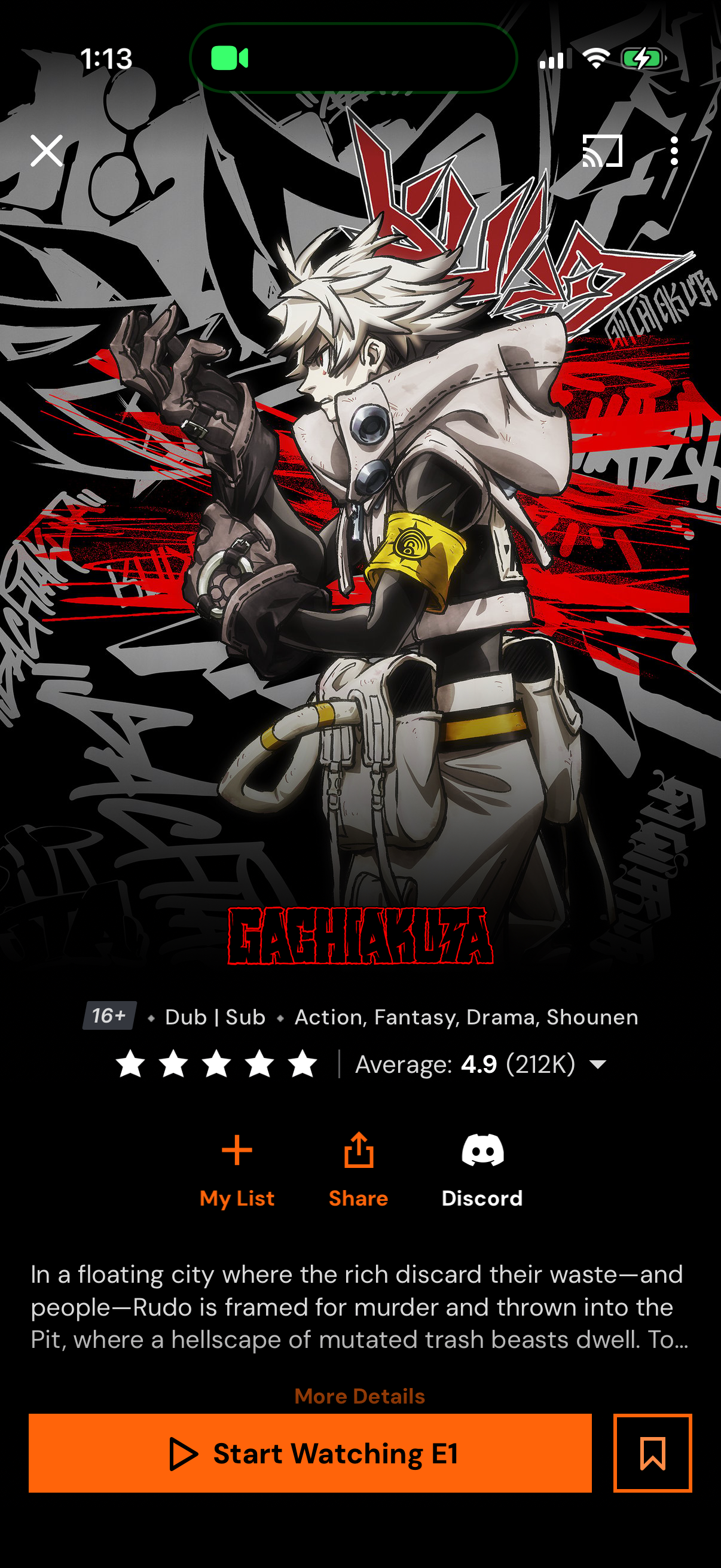 crunchyroll app screenshot 13