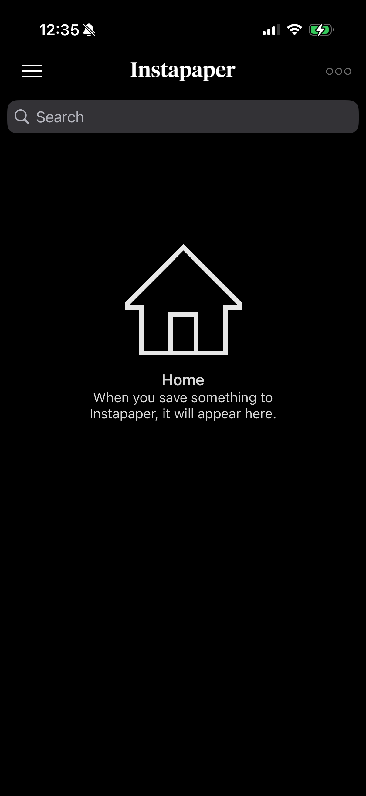 instapaper app screenshot 1