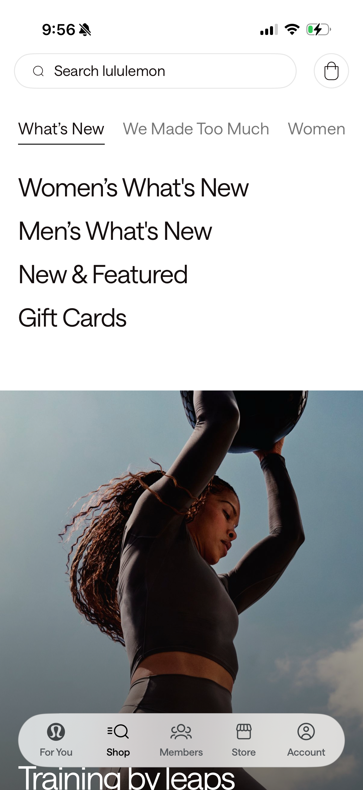 lululemon app screenshot 12
