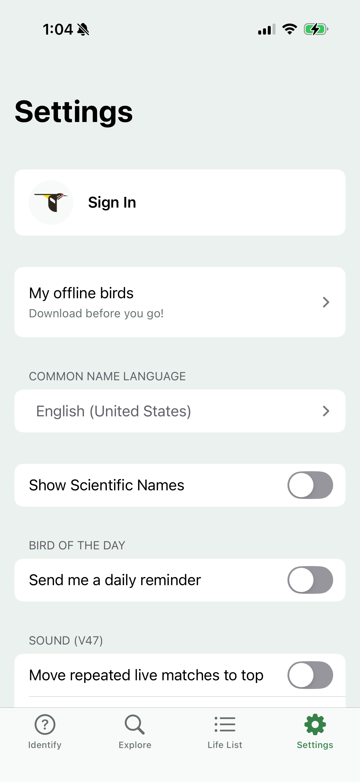 merlin-bird app screenshot 11