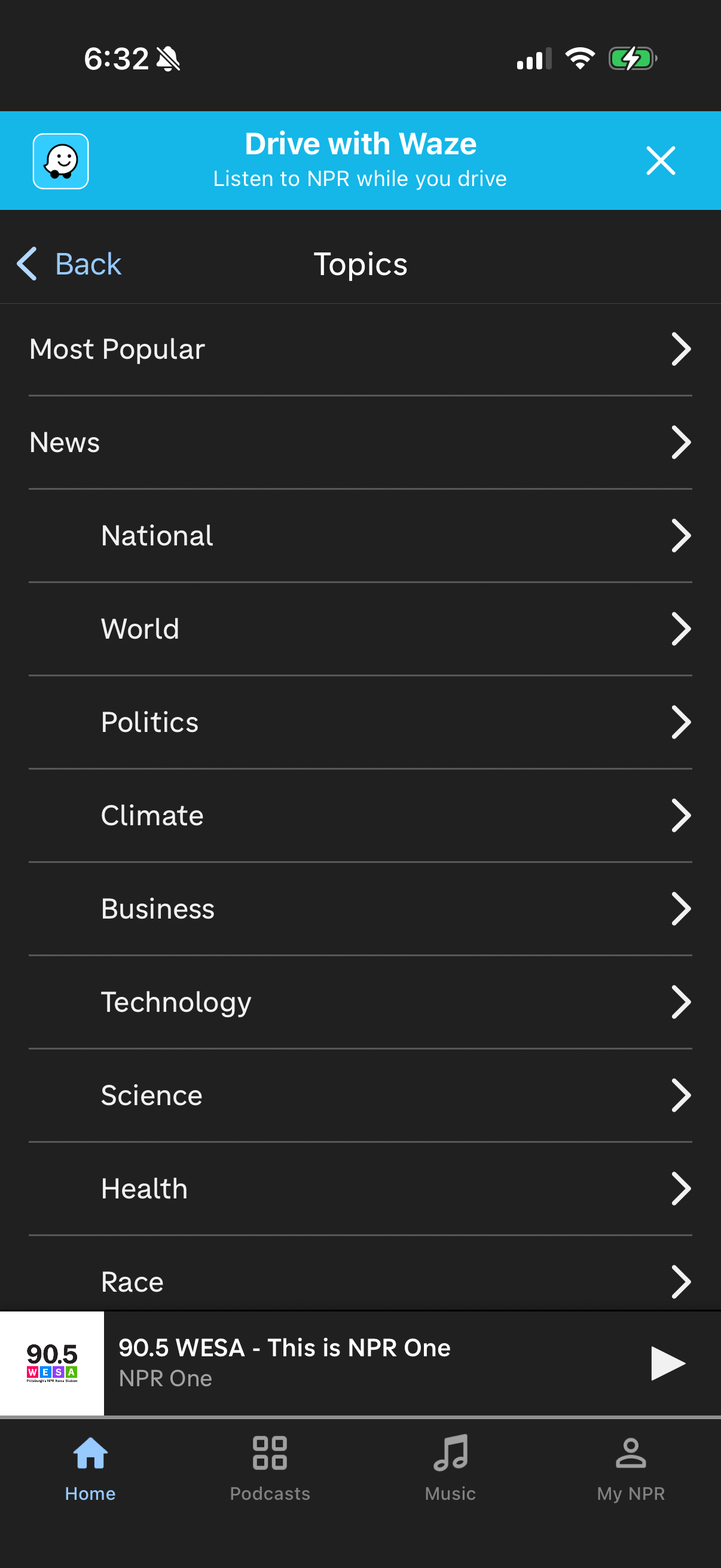 npr app screenshot 14