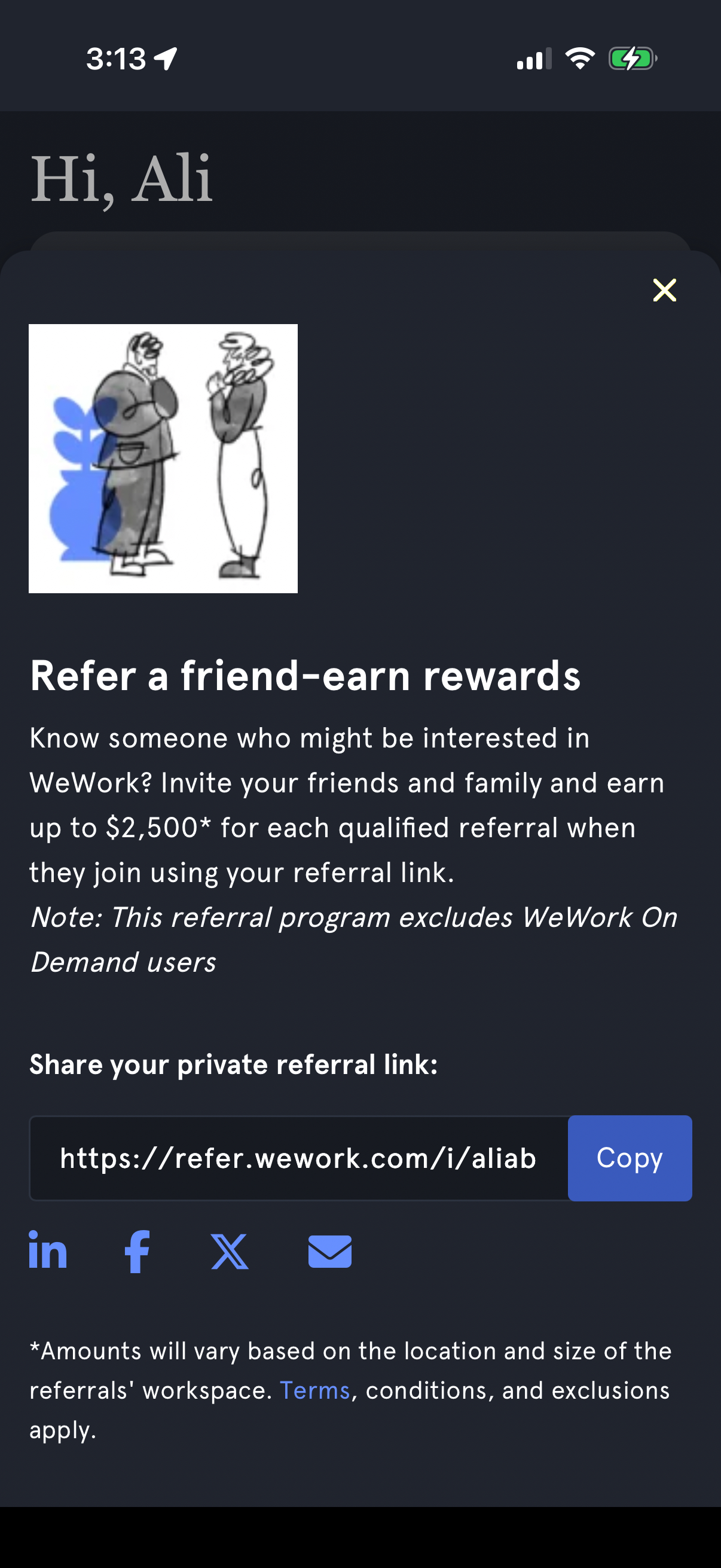 wework app screenshot 15