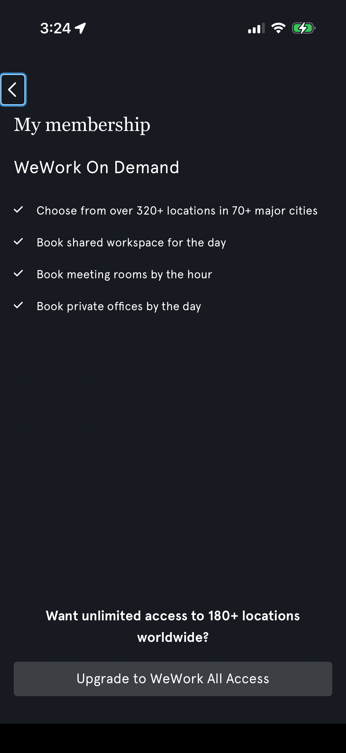 wework app screenshot 7