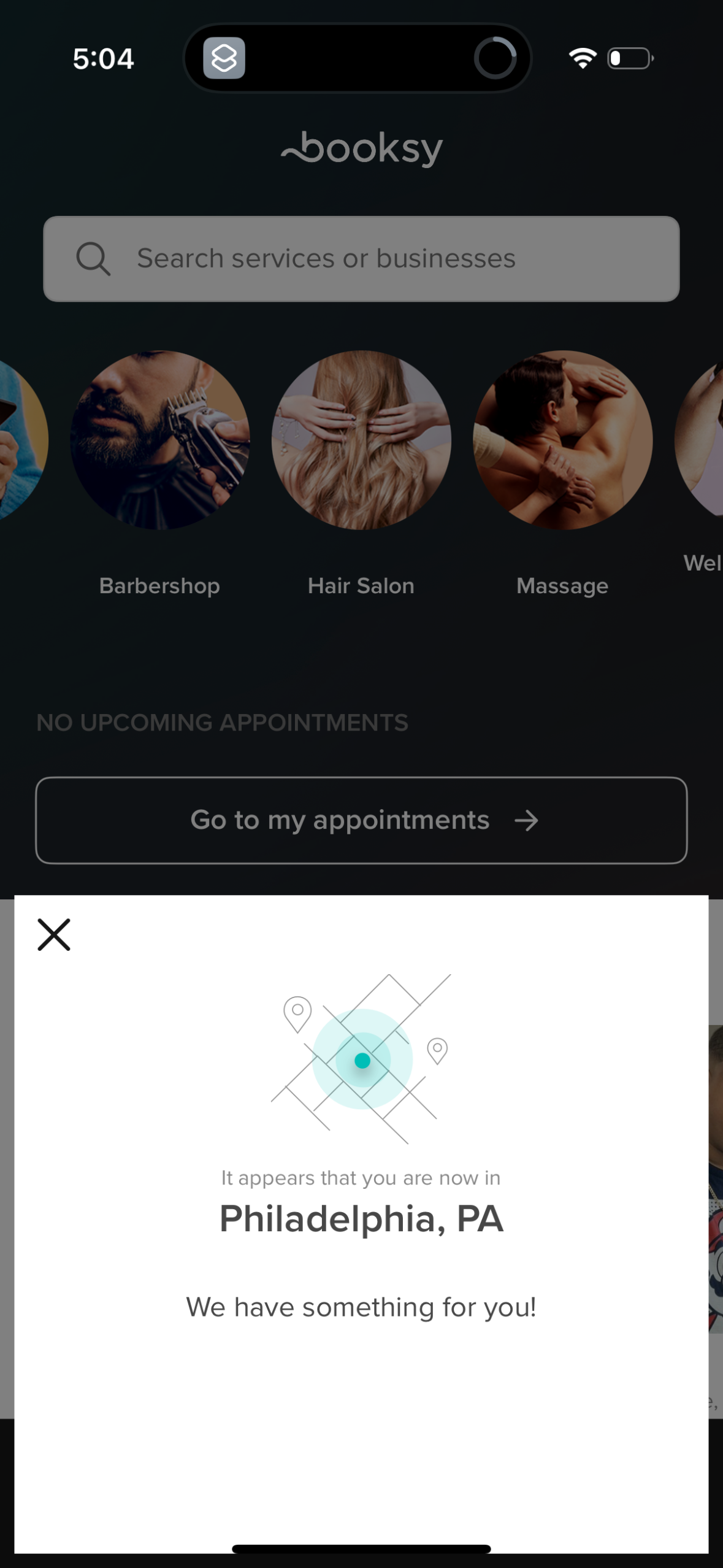 booksy app screenshot 6