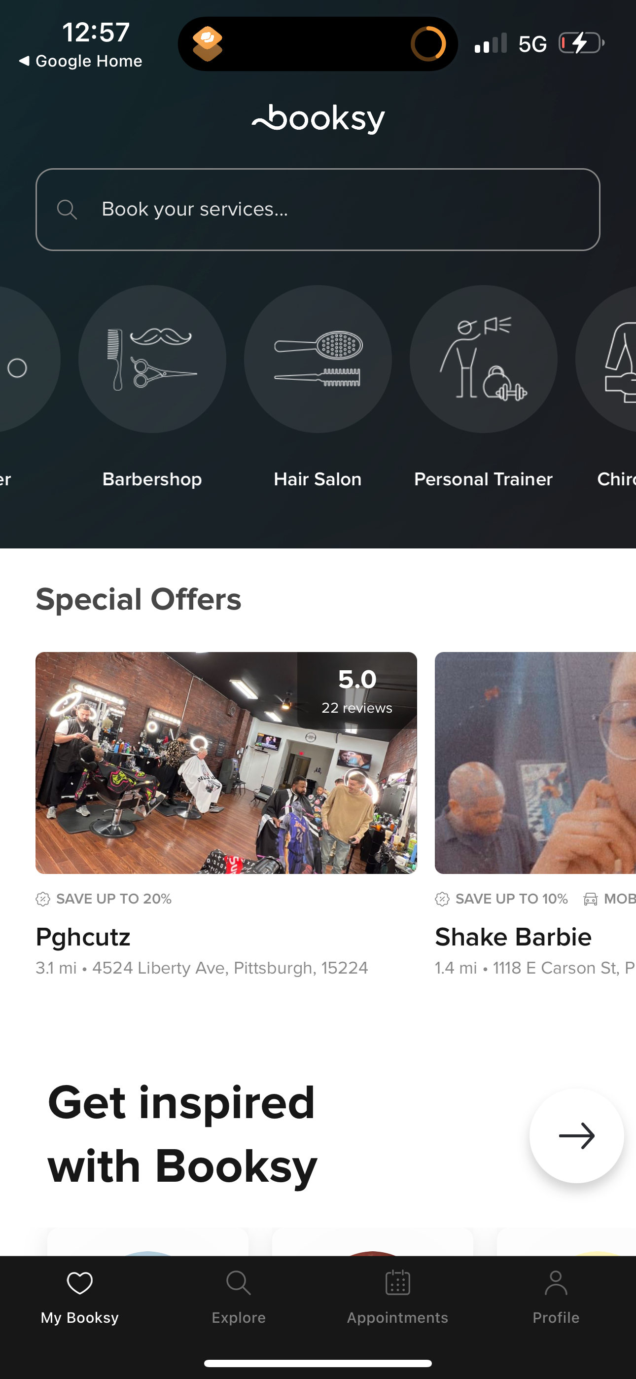 booksy app screenshot 43