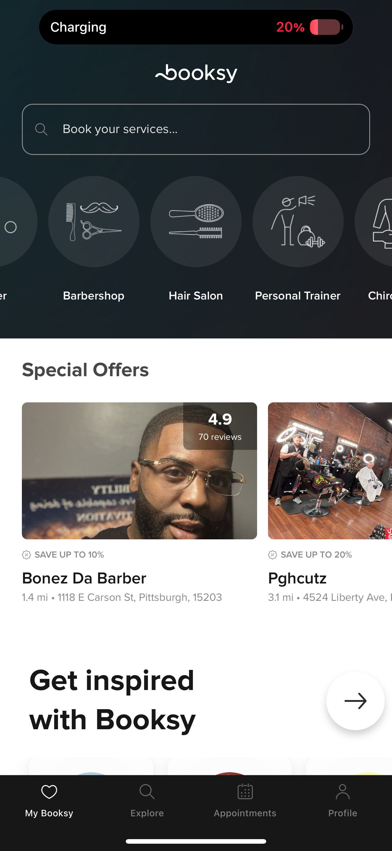 booksy app screenshot 42