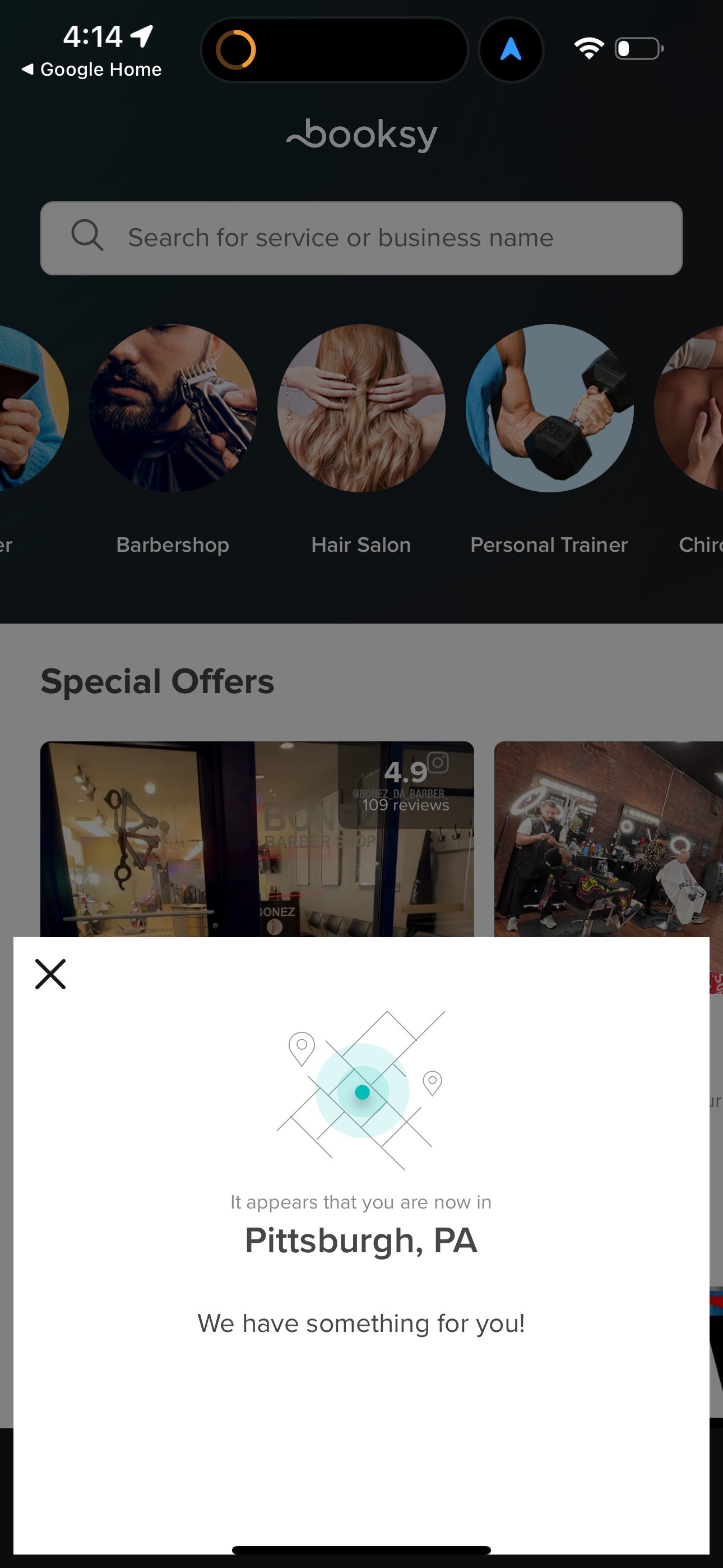 booksy app screenshot 37