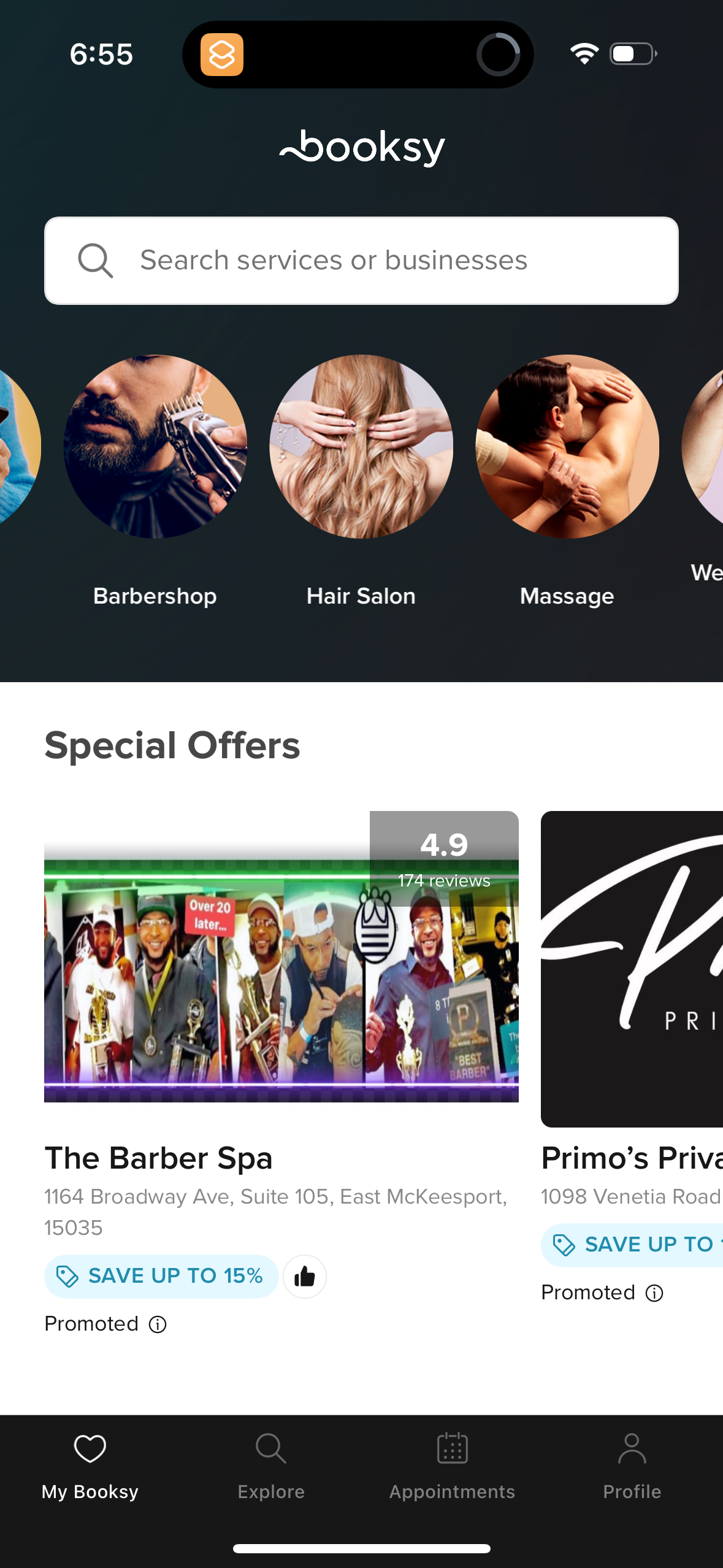 booksy app screenshot 33