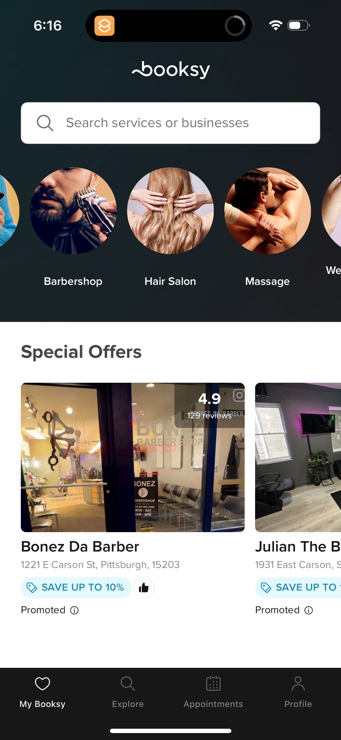 booksy app screenshot 32