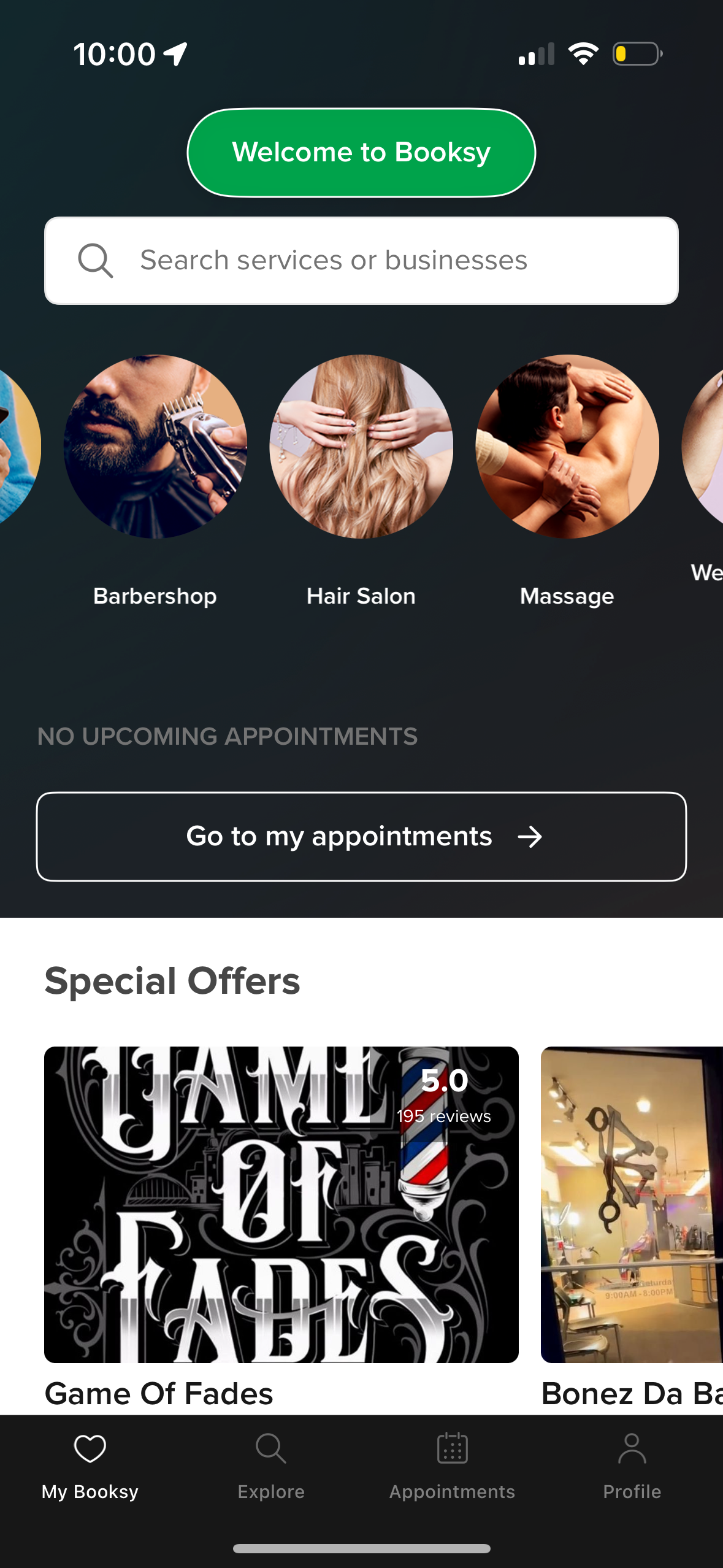 booksy app screenshot 16