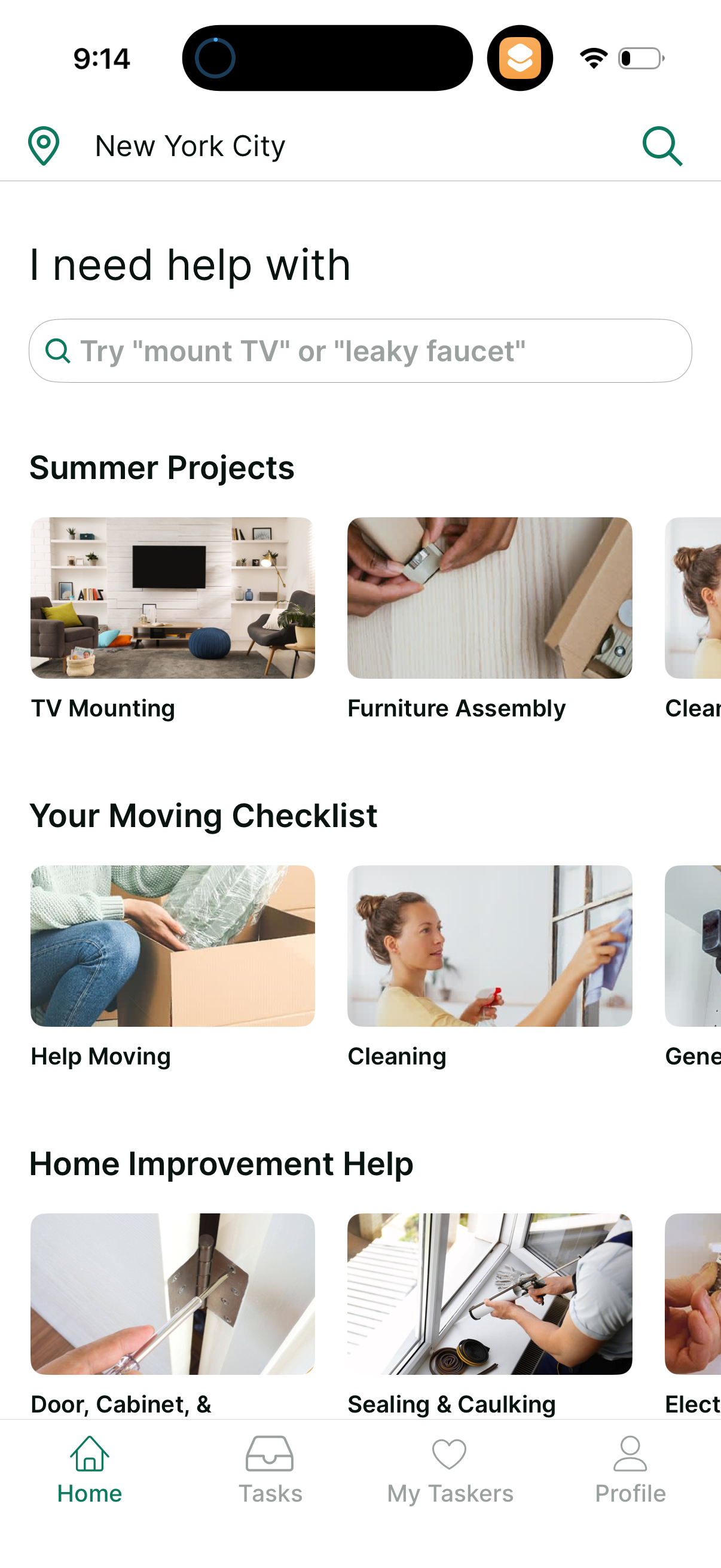taskrabbit app screenshot 7